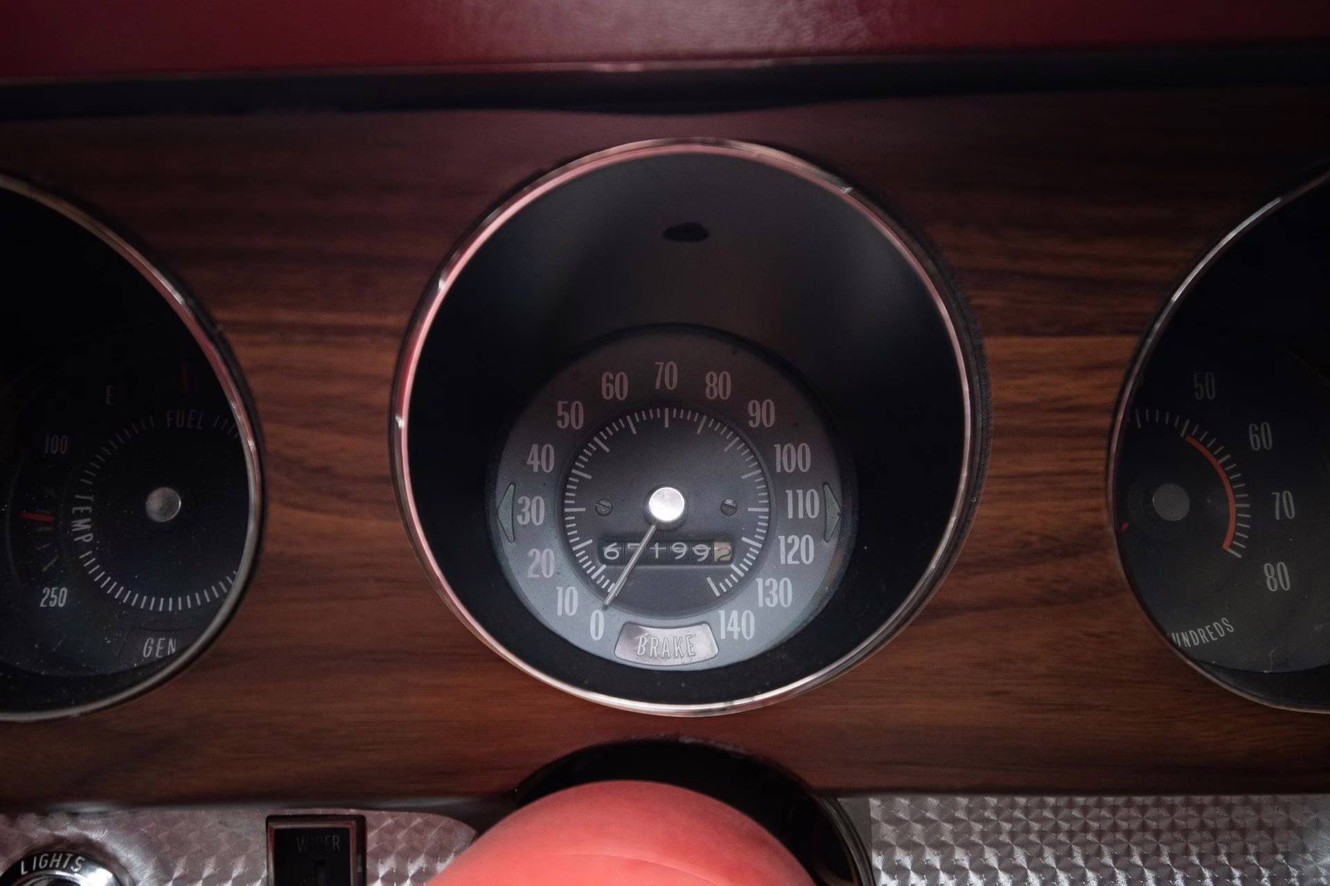 1970 Cardinal Red Pontiac GTO