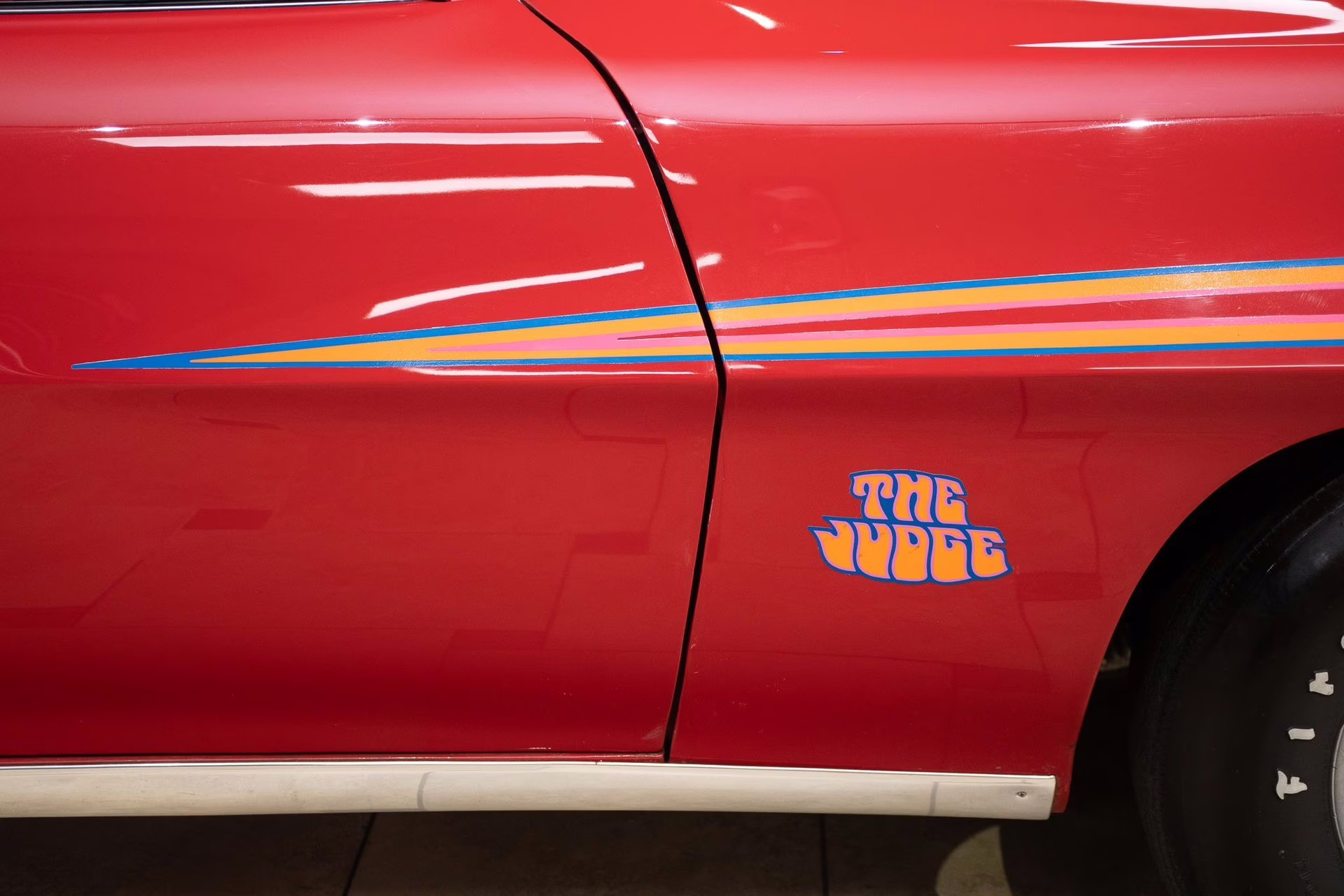 1970 Cardinal Red Pontiac GTO