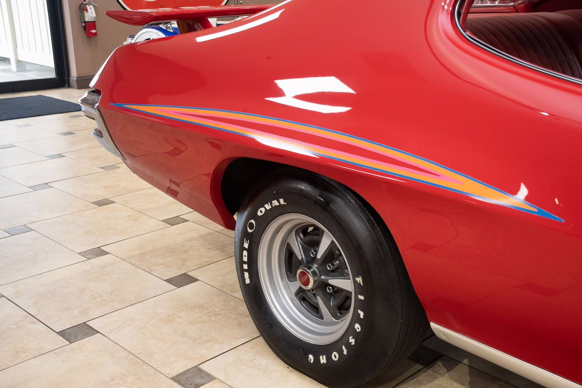 1970 Cardinal Red Pontiac GTO