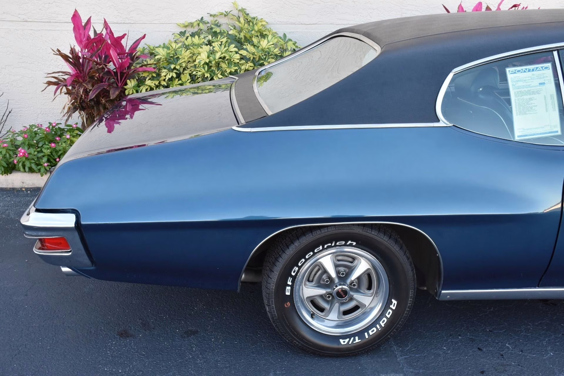 1970 Atoll Blue Pontiac GTO