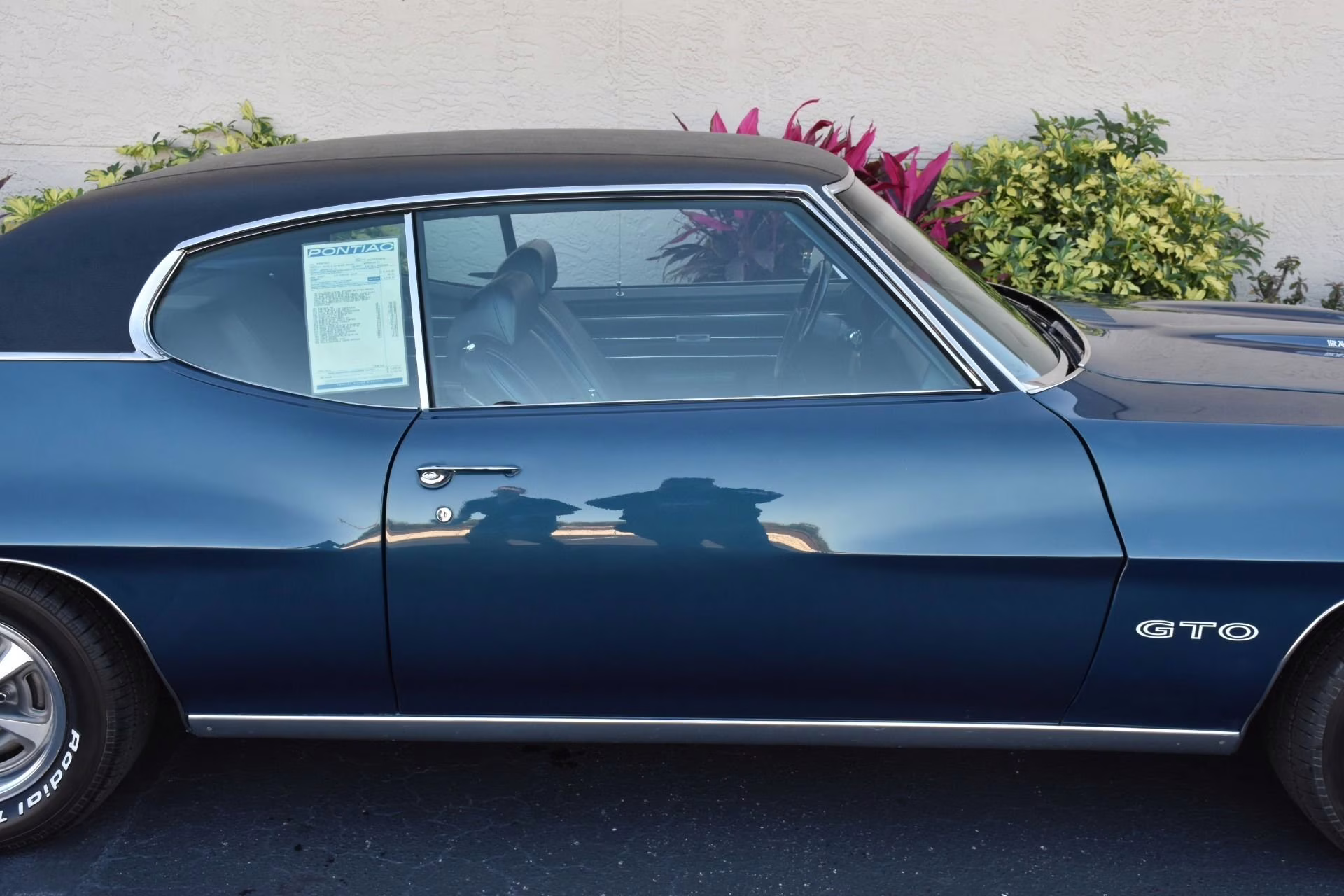 1970 Atoll Blue Pontiac GTO