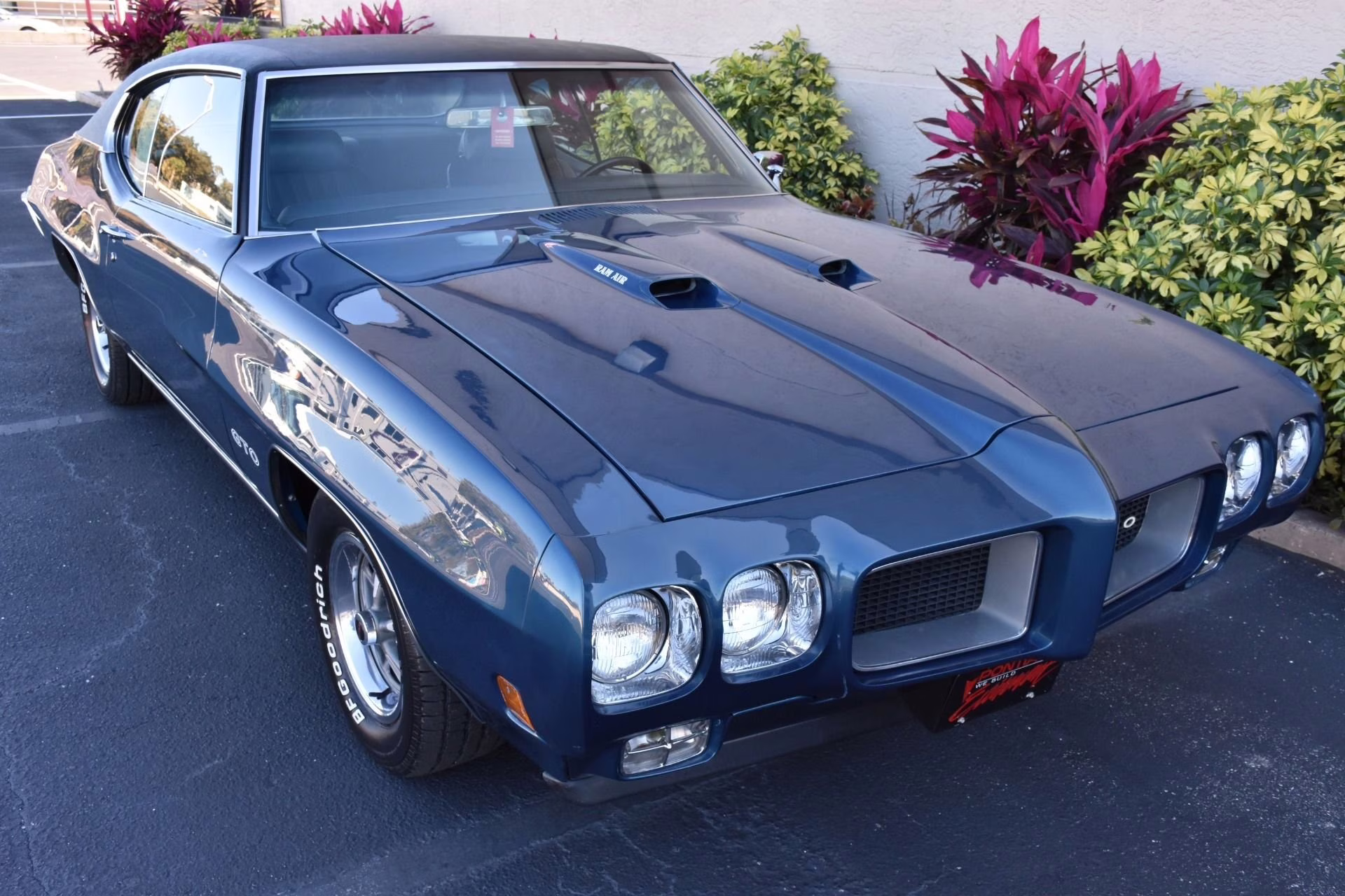 1970 Atoll Blue Pontiac GTO