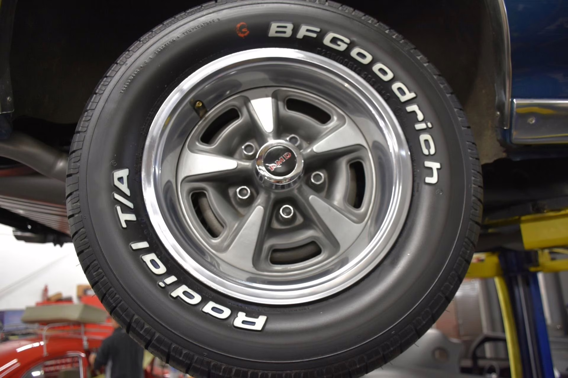 1970 Atoll Blue Pontiac GTO