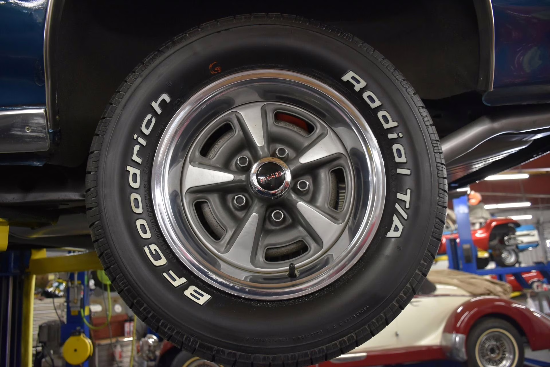 1970 Atoll Blue Pontiac GTO