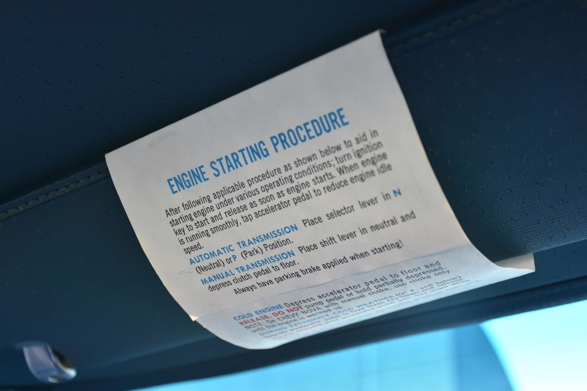 1970 Atoll Blue Pontiac GTO