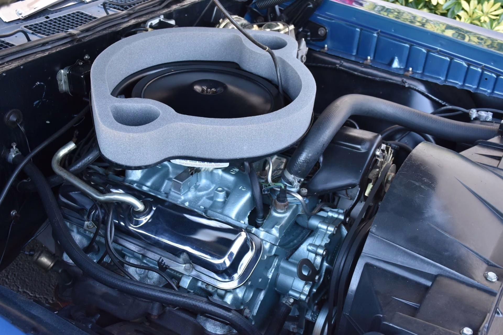 1970 Atoll Blue Pontiac GTO