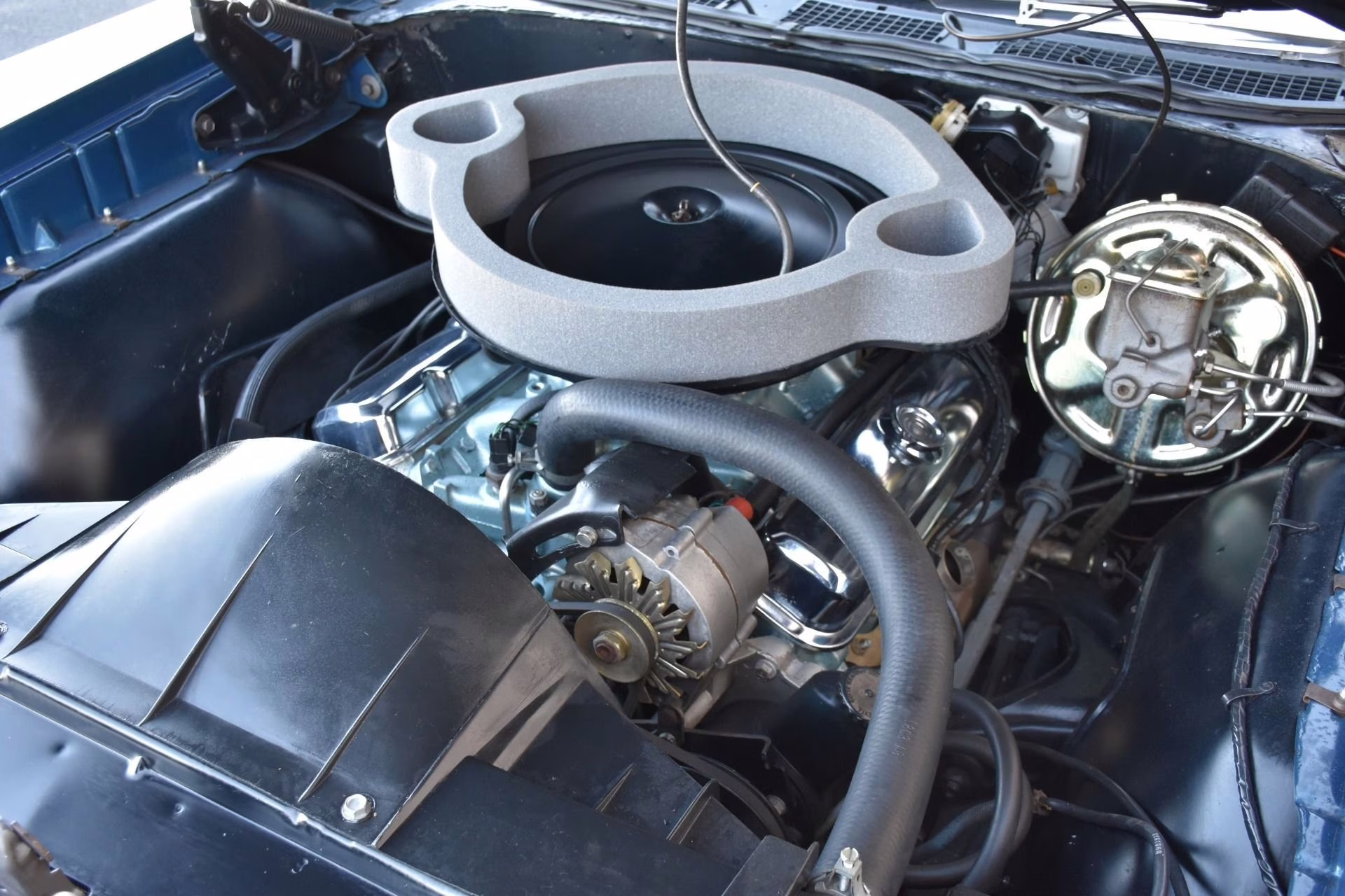 1970 Atoll Blue Pontiac GTO