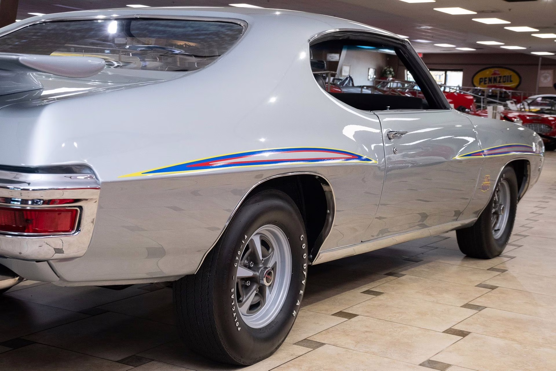 1970 Palladium Silver Pontiac GTO