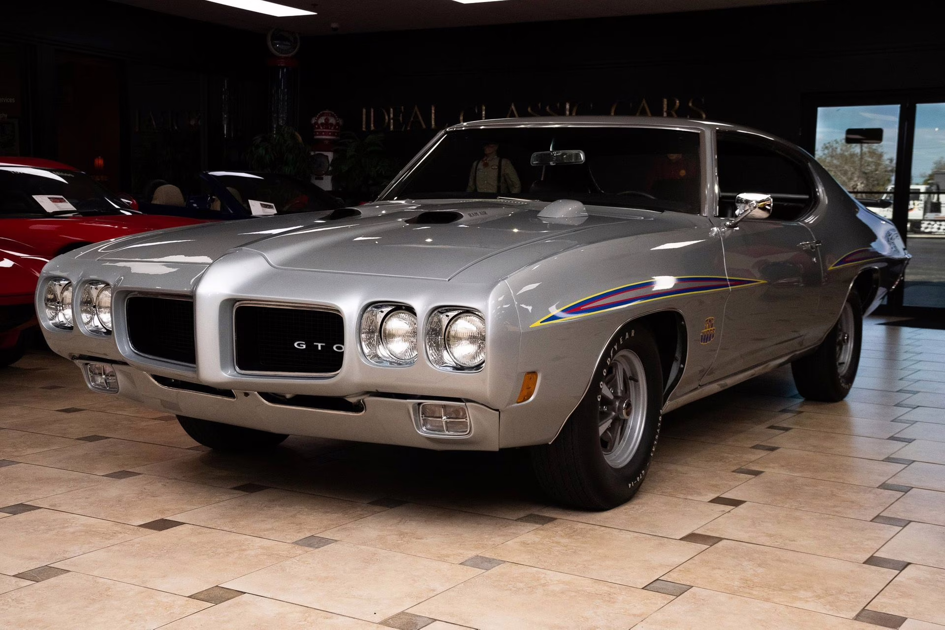 1970 Palladium Silver Pontiac GTO