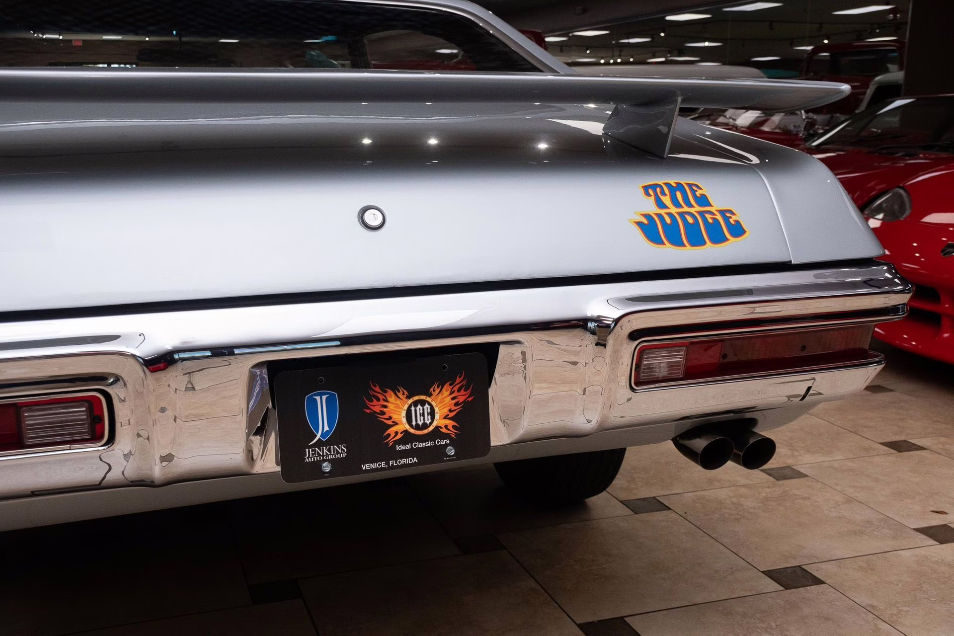 1970 Palladium Silver Pontiac GTO