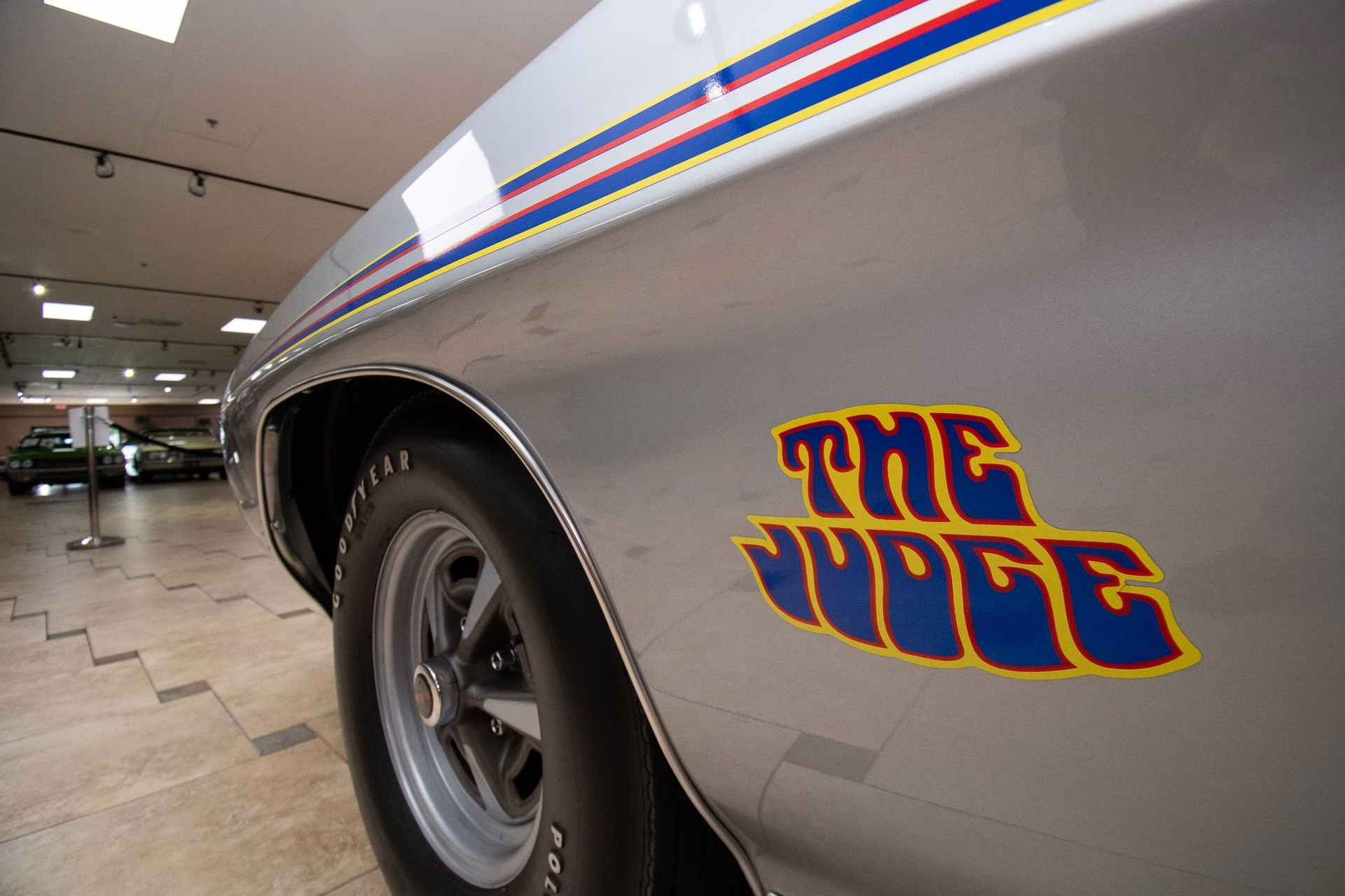 1970 Palladium Silver Pontiac GTO