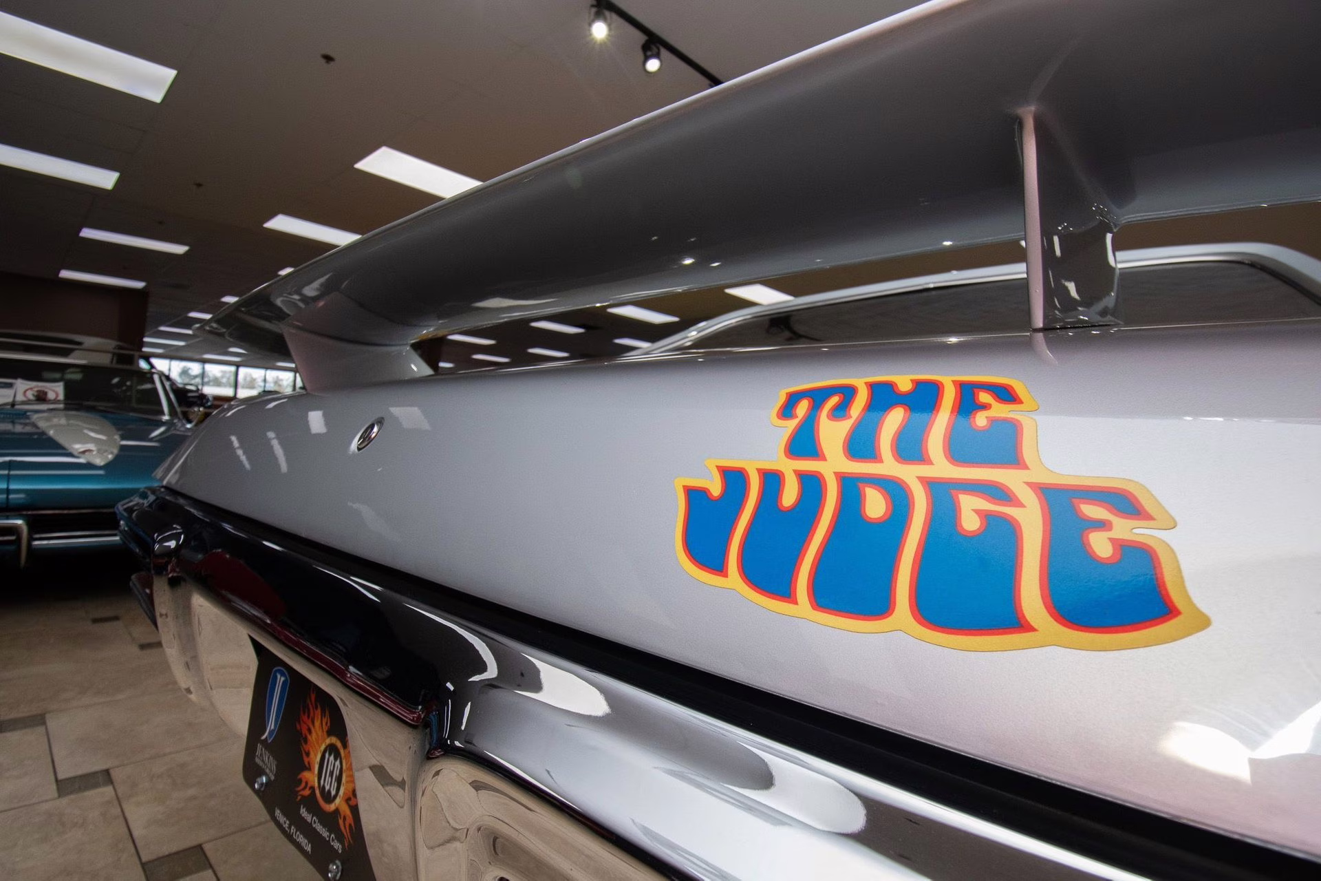 1970 Palladium Silver Pontiac GTO