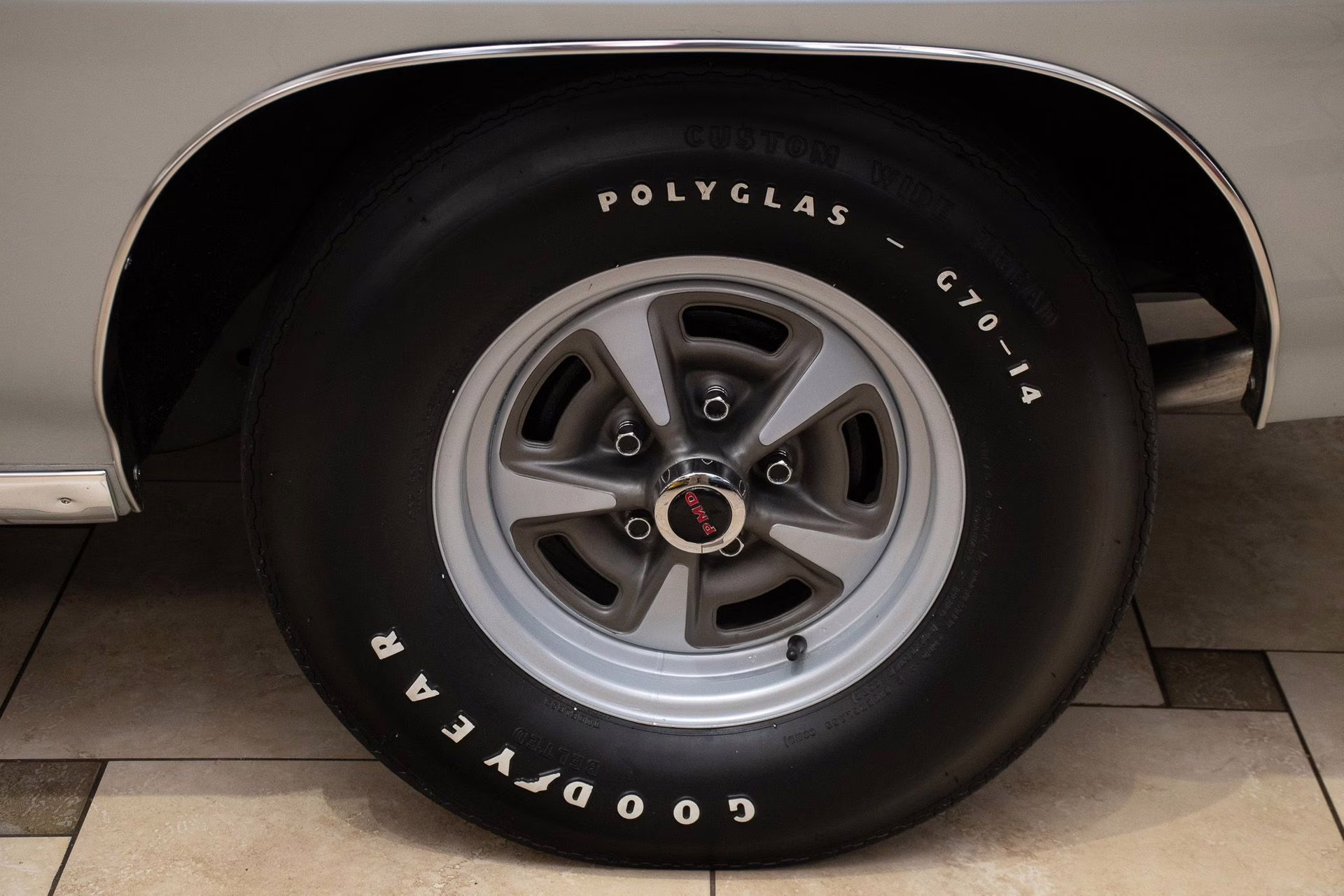 1970 Palladium Silver Pontiac GTO