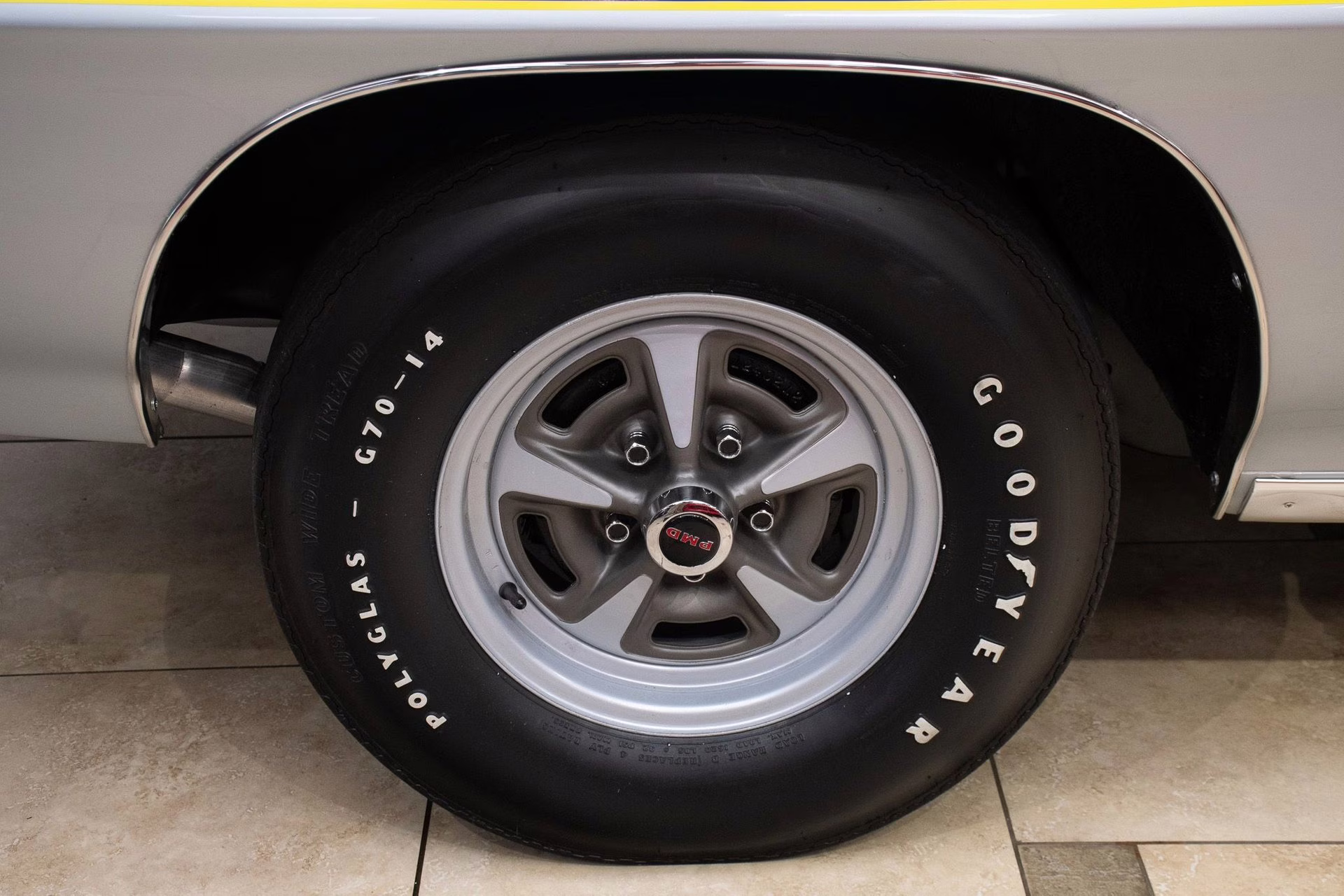 1970 Palladium Silver Pontiac GTO