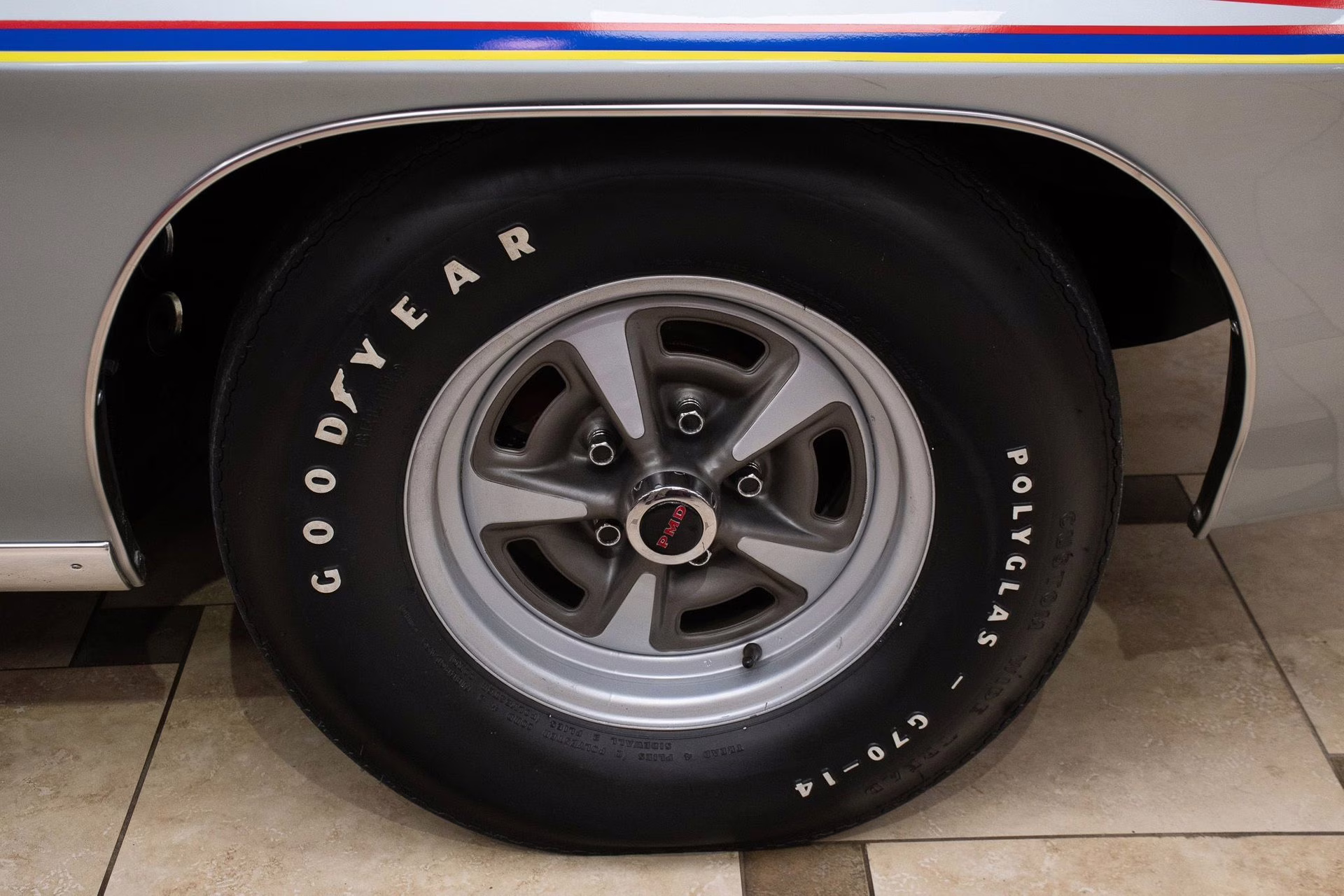 1970 Palladium Silver Pontiac GTO