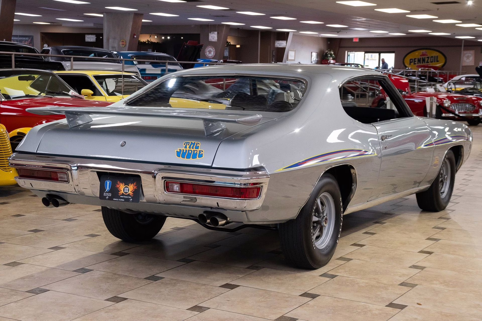1970 Palladium Silver Pontiac GTO
