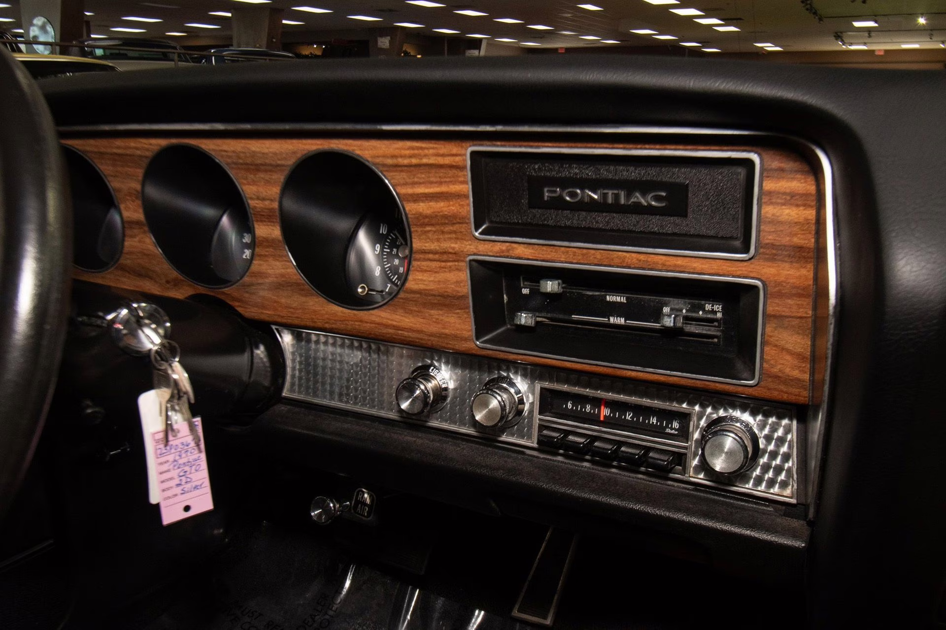 1970 Palladium Silver Pontiac GTO