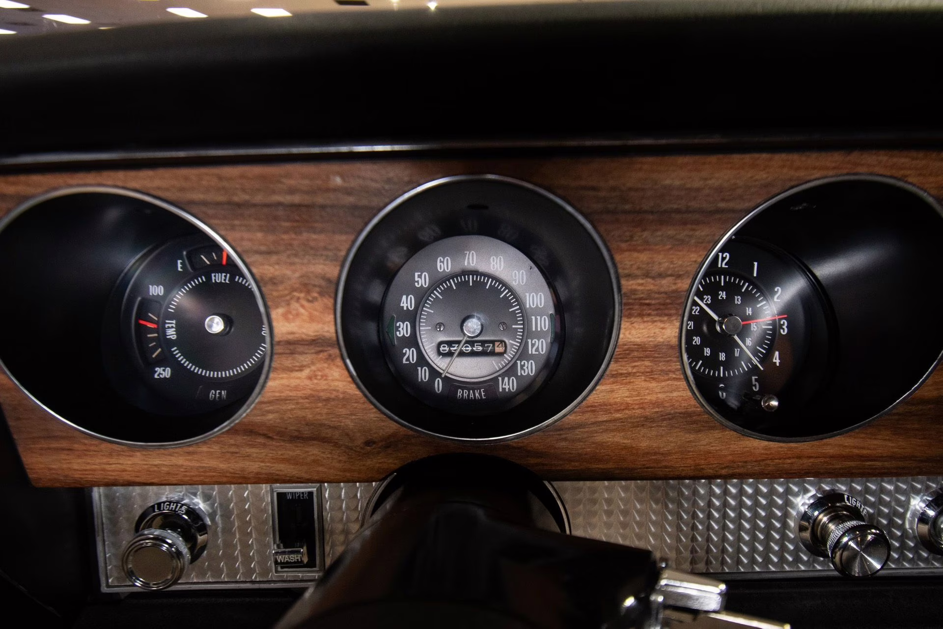 1970 Palladium Silver Pontiac GTO