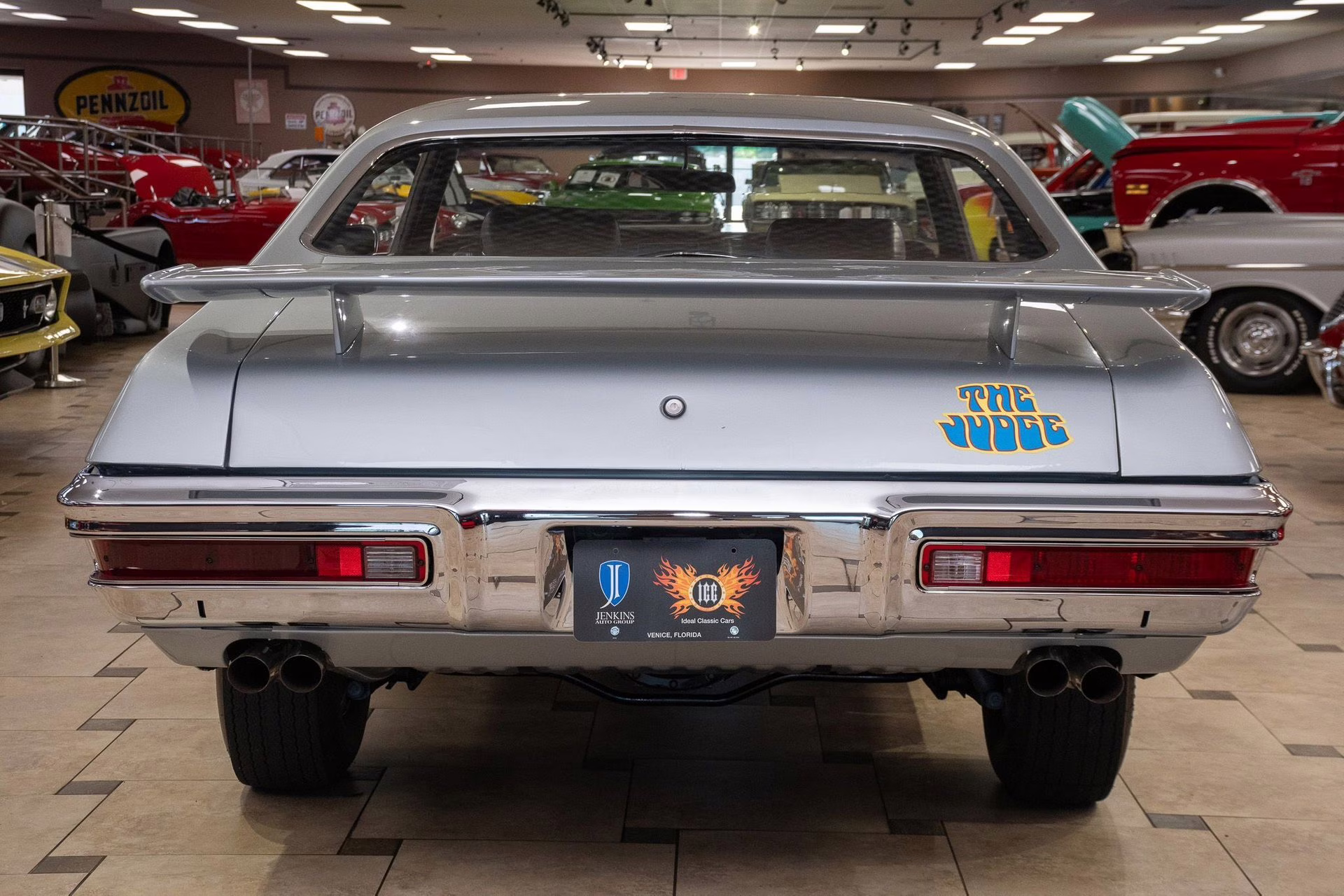 1970 Palladium Silver Pontiac GTO