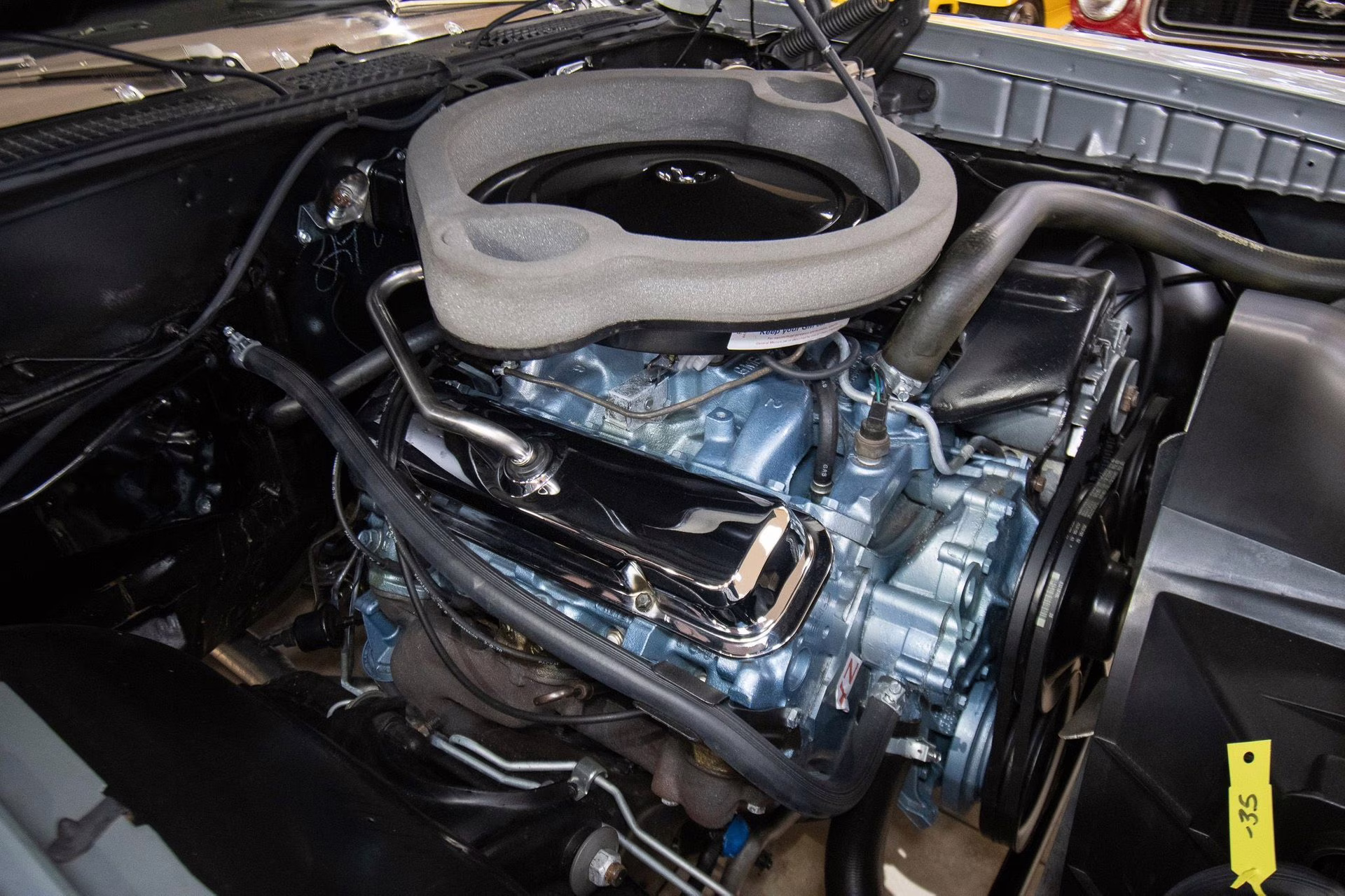 1970 Palladium Silver Pontiac GTO