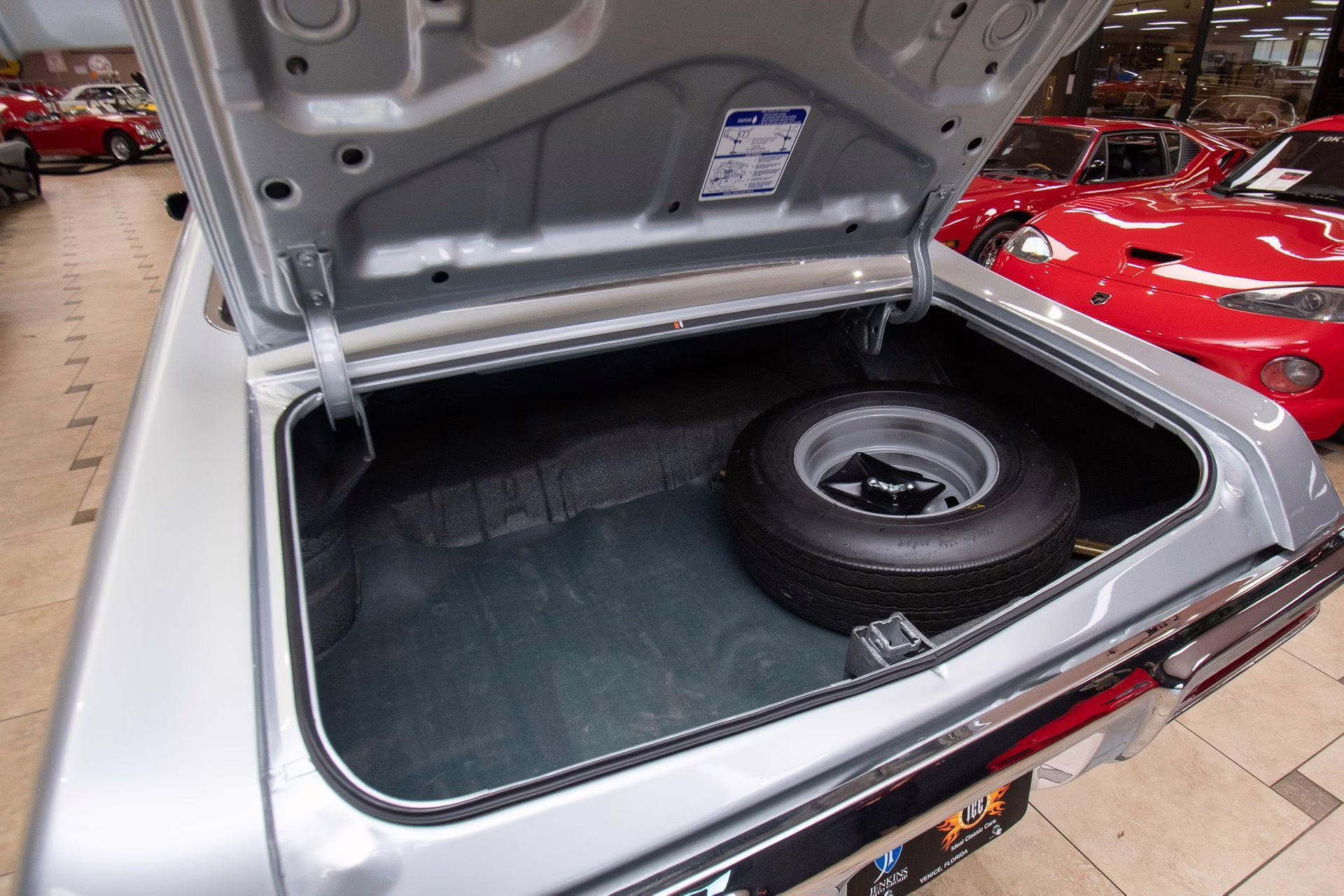 1970 Palladium Silver Pontiac GTO