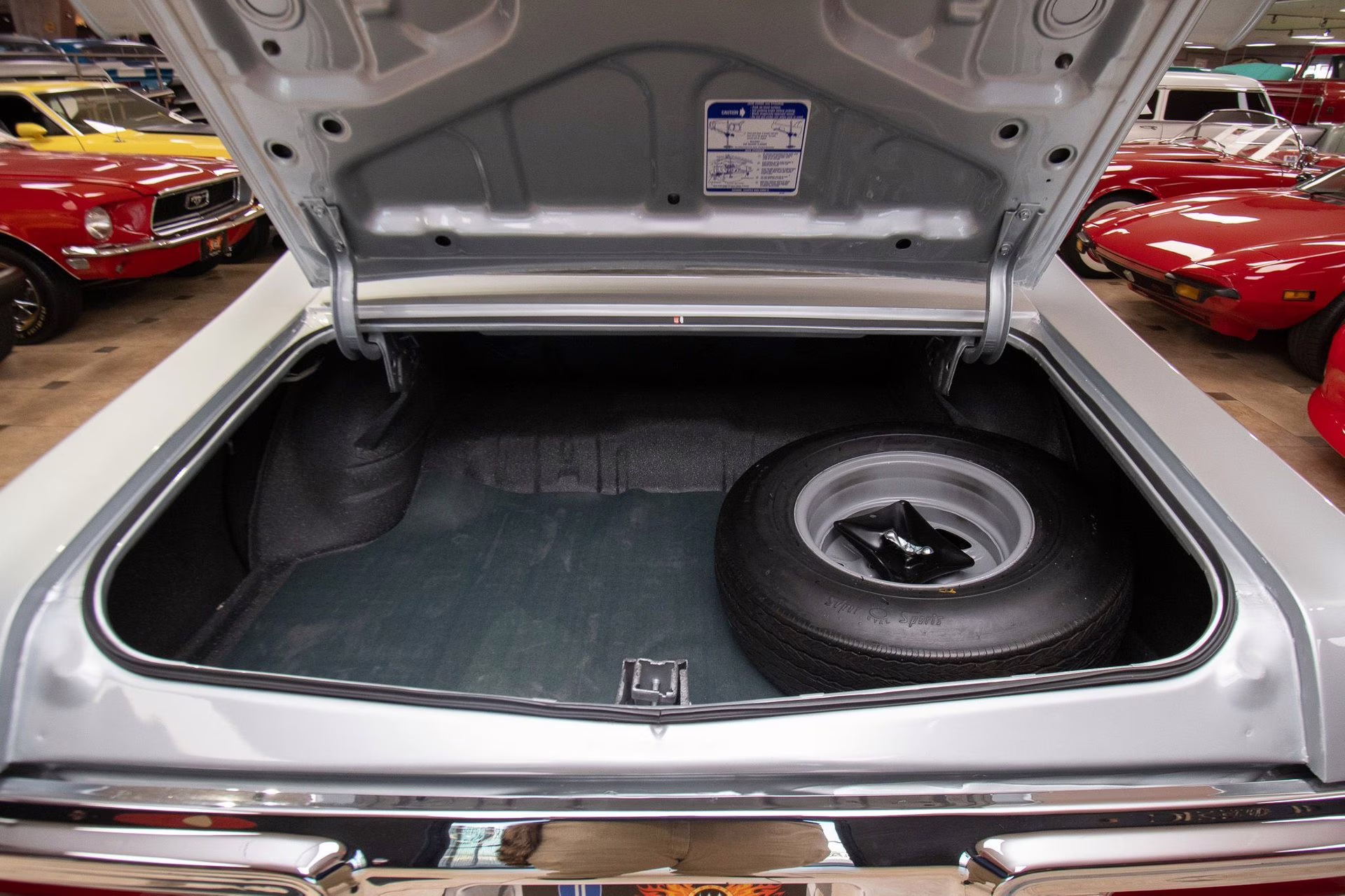 1970 Palladium Silver Pontiac GTO