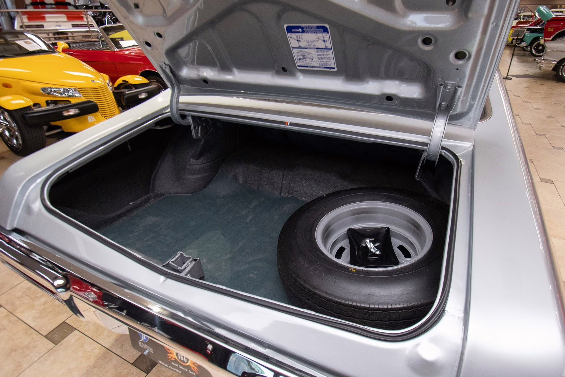 1970 Palladium Silver Pontiac GTO