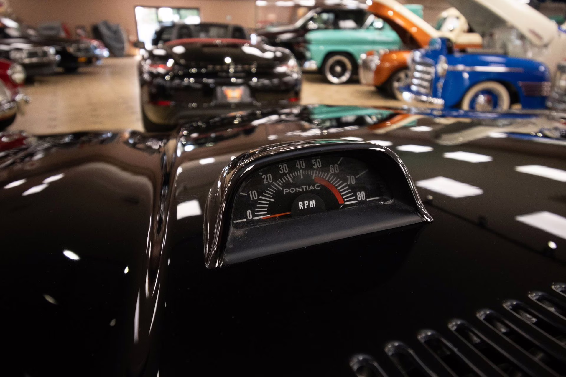 1971 Black Pontiac GTO