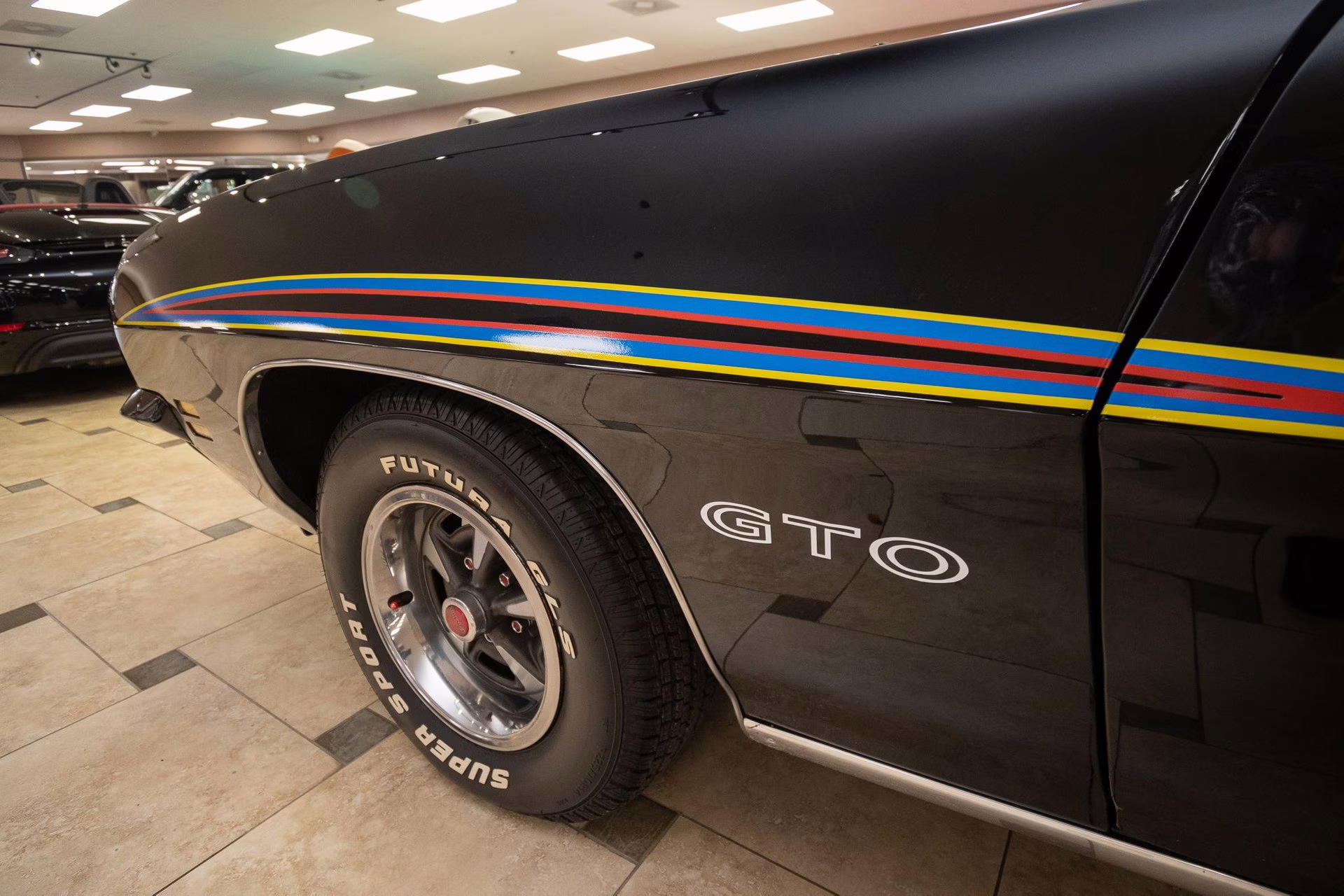 1971 Black Pontiac GTO