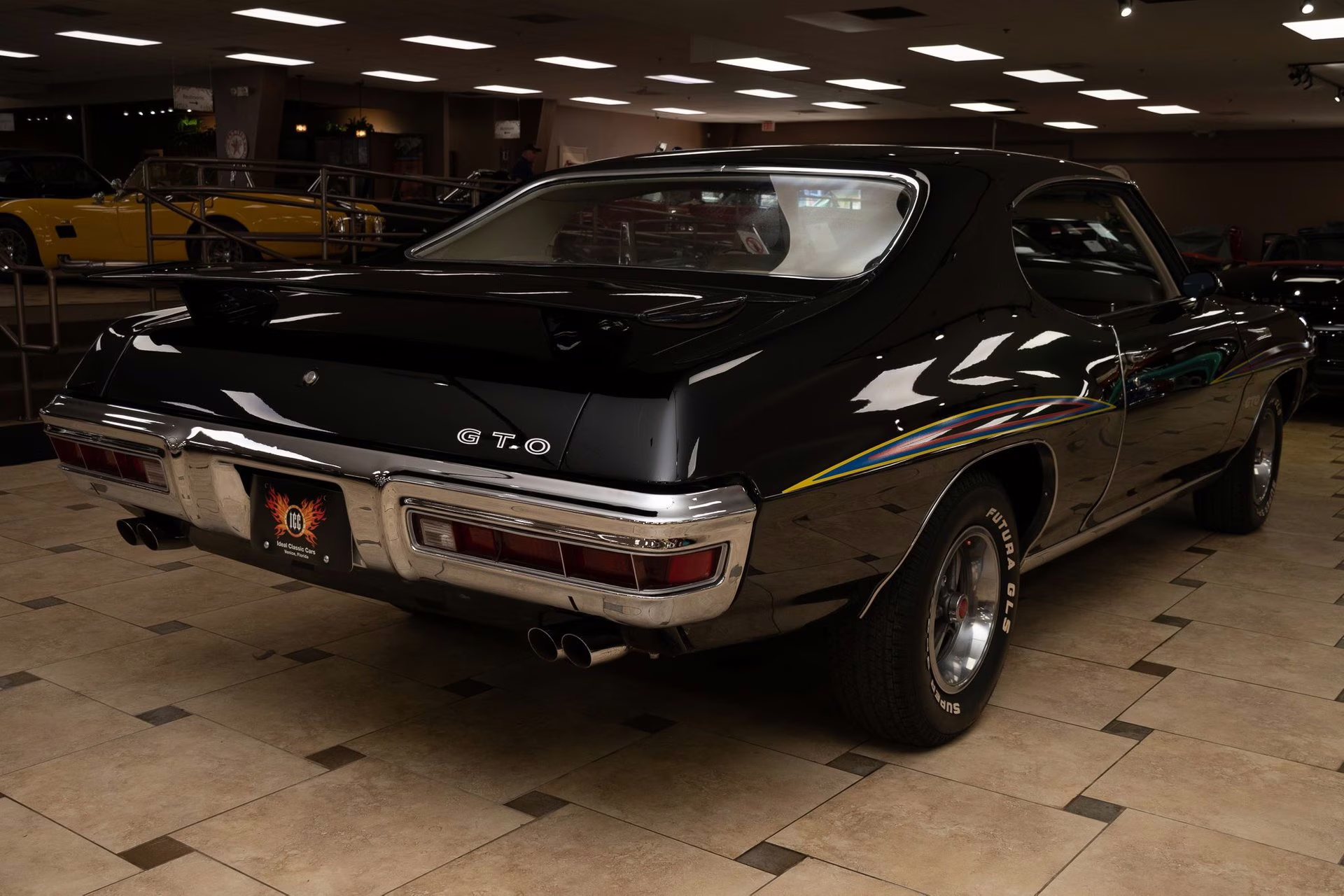 1971 Black Pontiac GTO