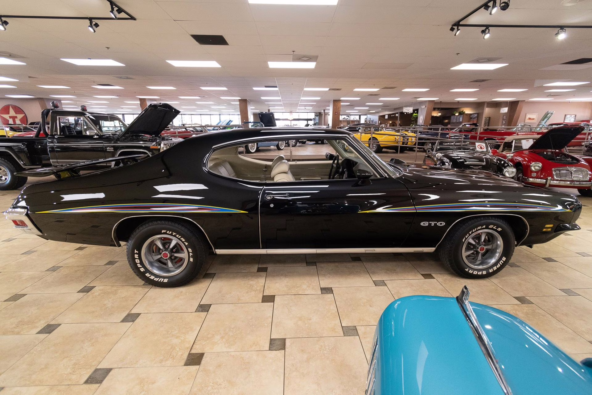 1971 Black Pontiac GTO