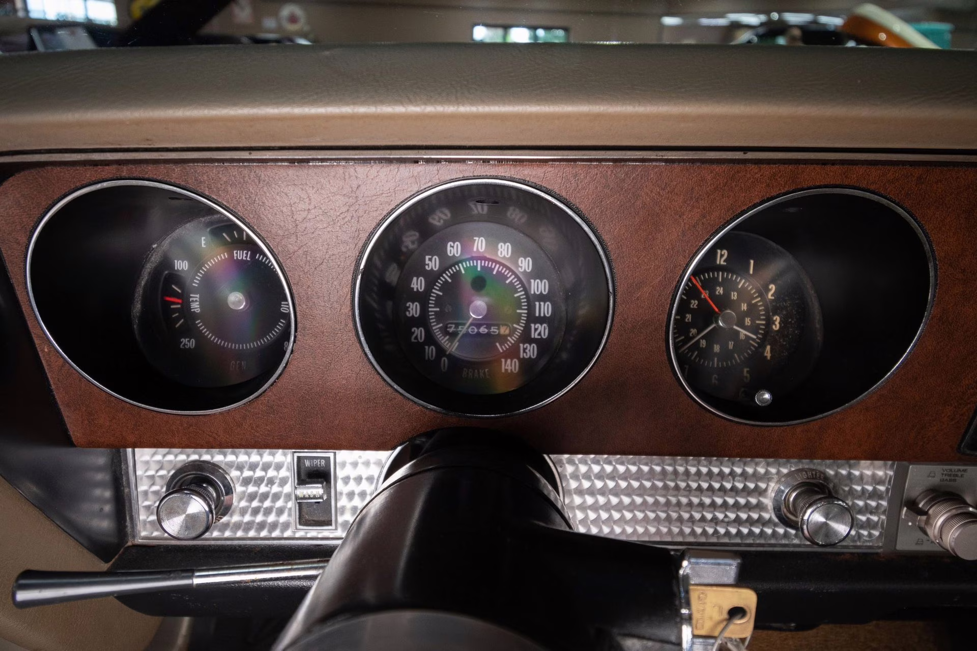 1971 Black Pontiac GTO