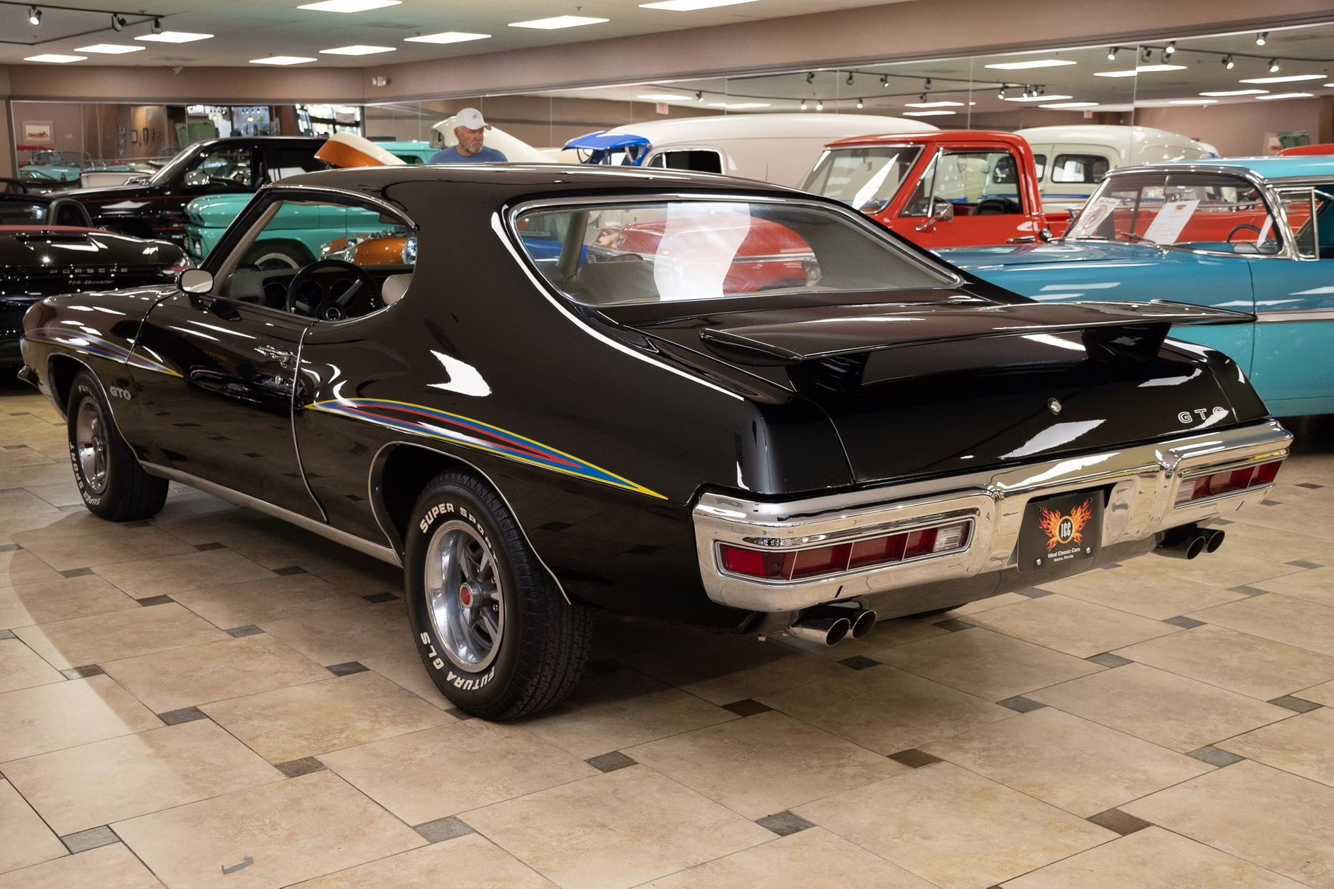 1971 Black Pontiac GTO