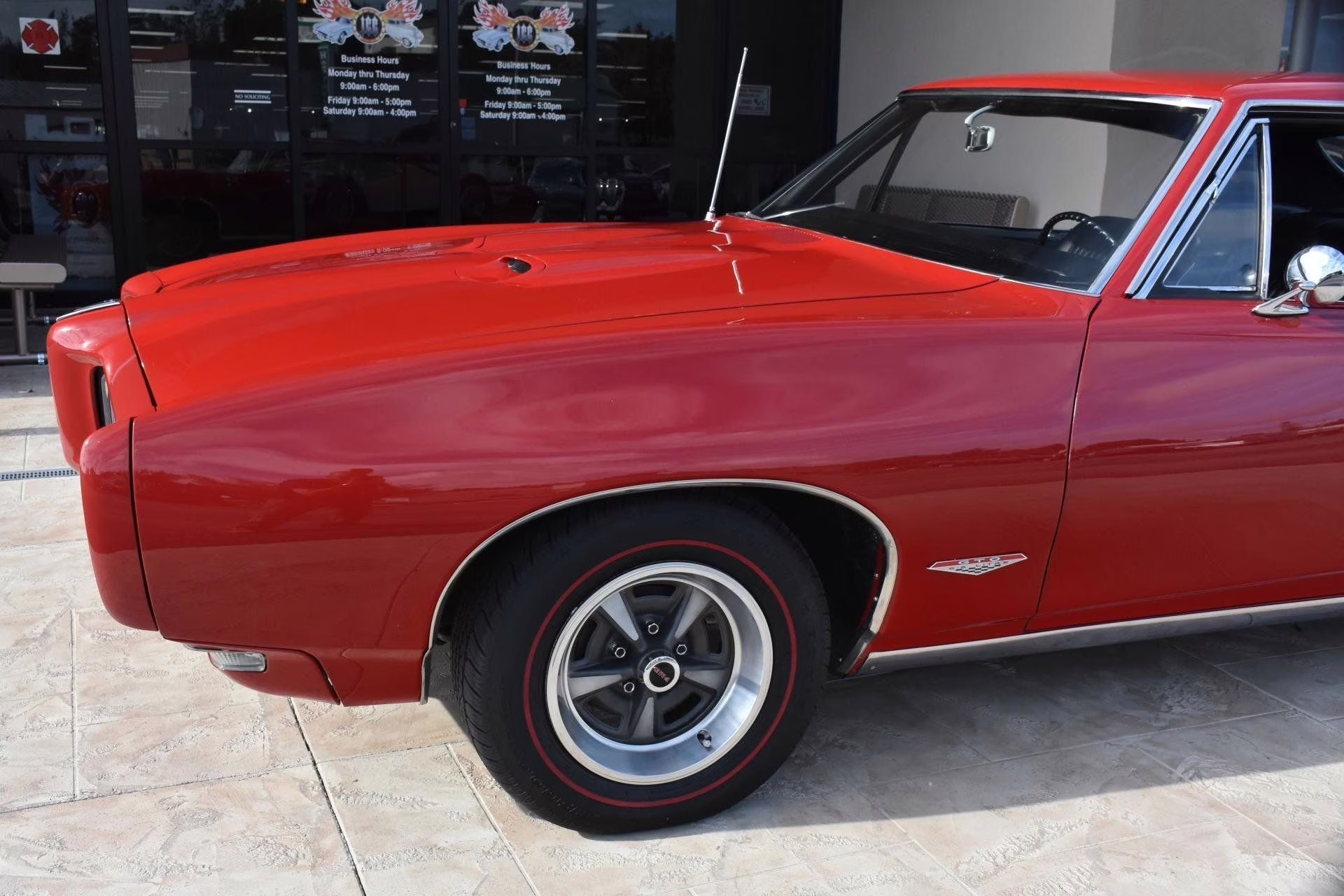 1968 Red Pontiac GTO Coupe