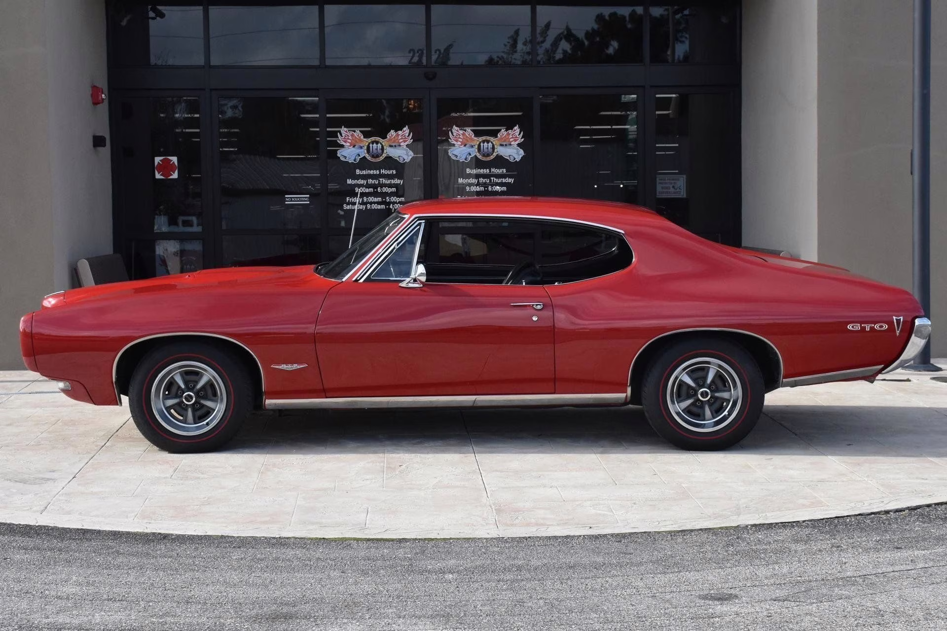 1968 Red Pontiac GTO Coupe