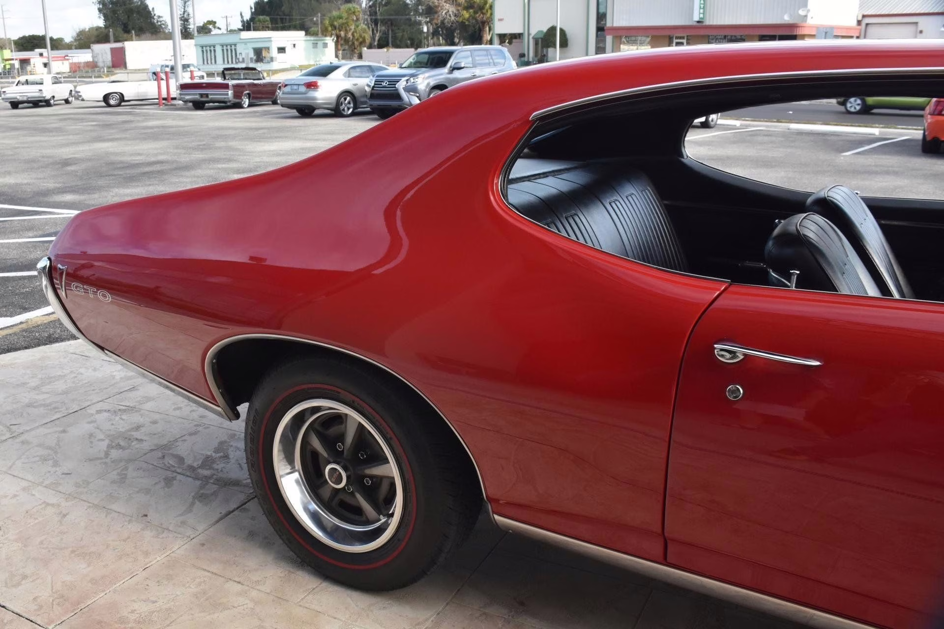 1968 Red Pontiac GTO Coupe