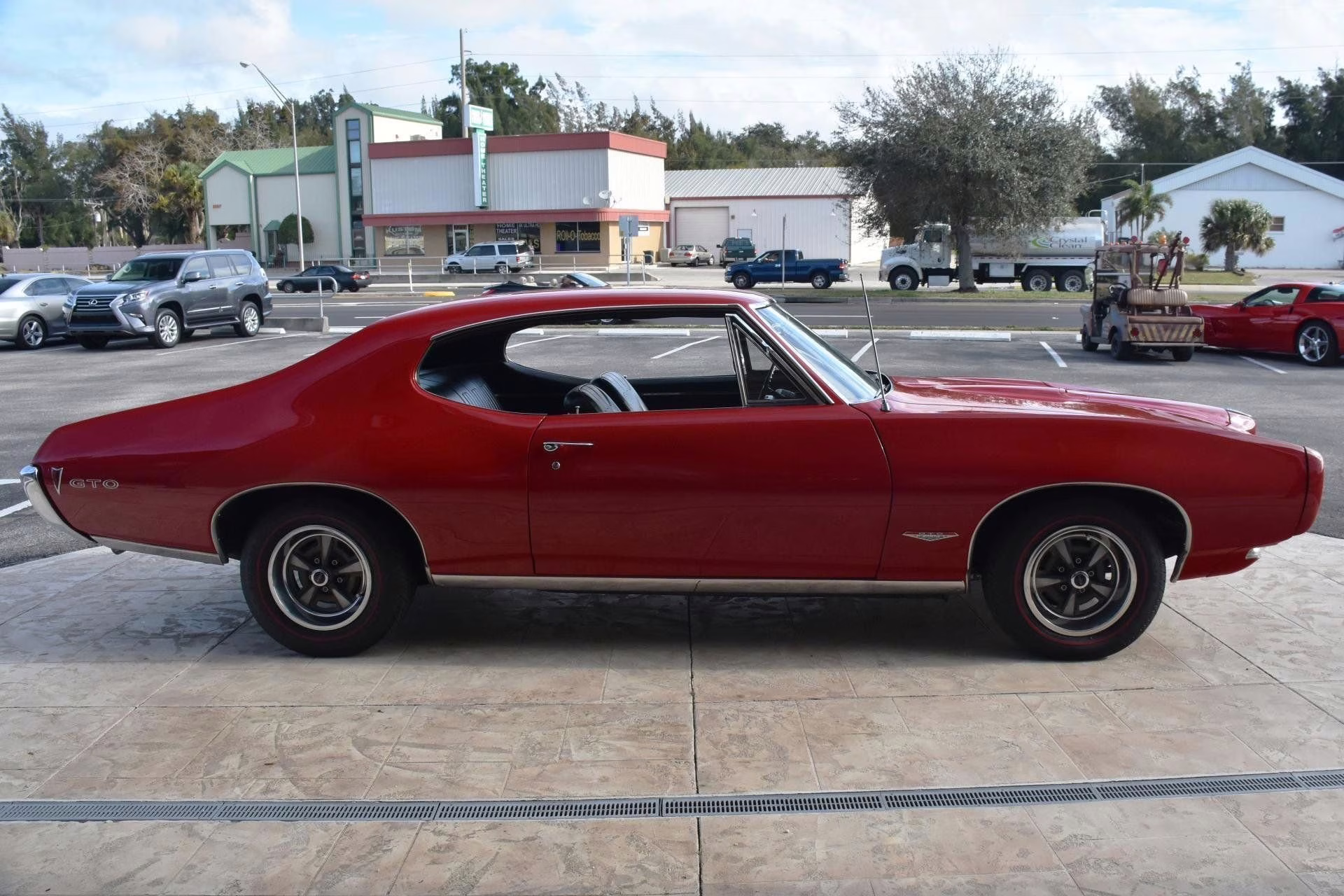 1968 Red Pontiac GTO Coupe