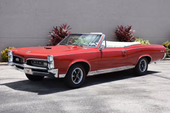 1967 Red Pontiac GTO