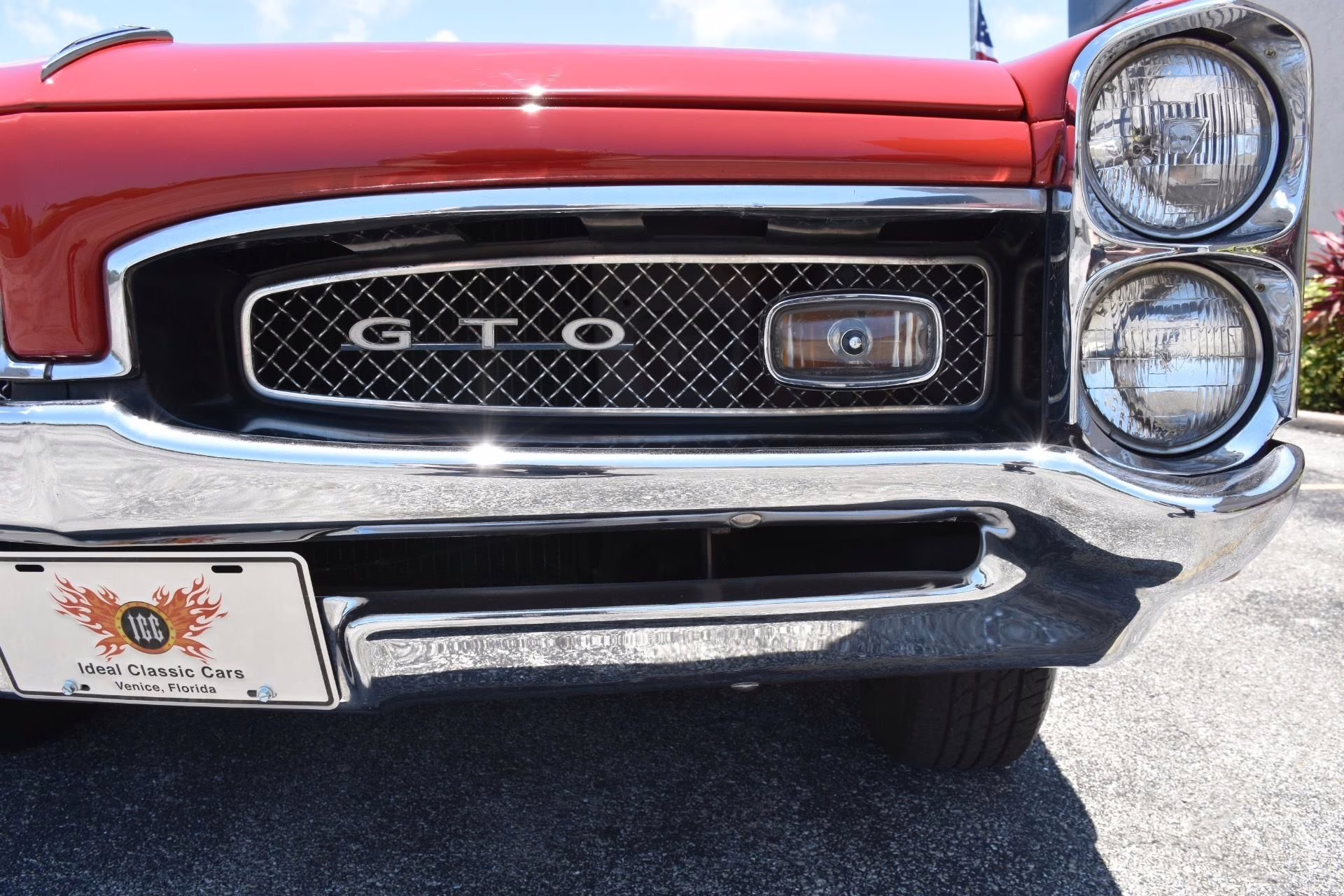 1967 Red Pontiac GTO