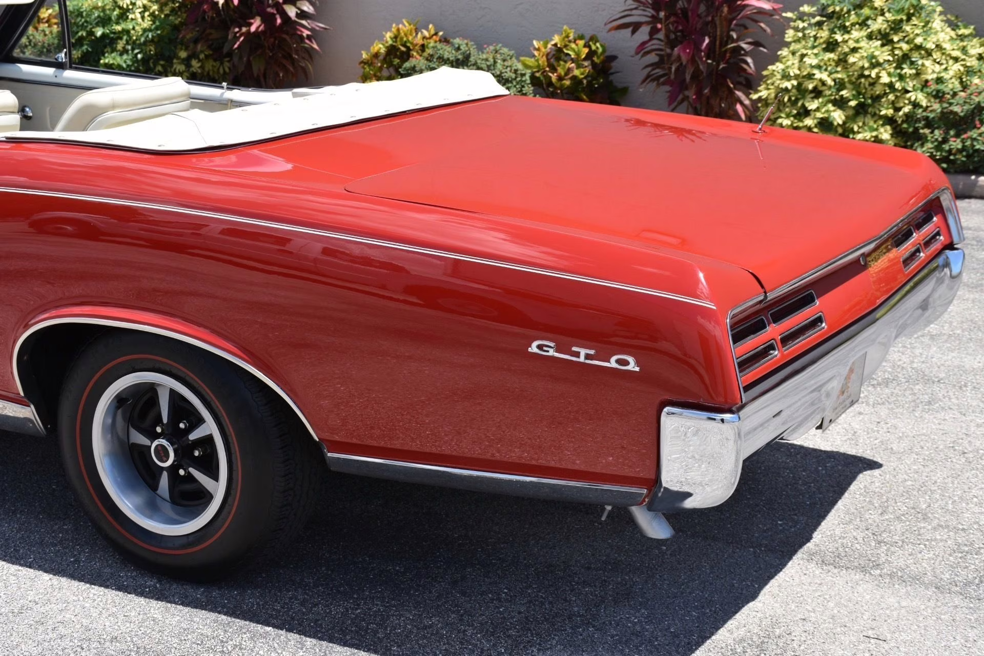 1967 Red Pontiac GTO