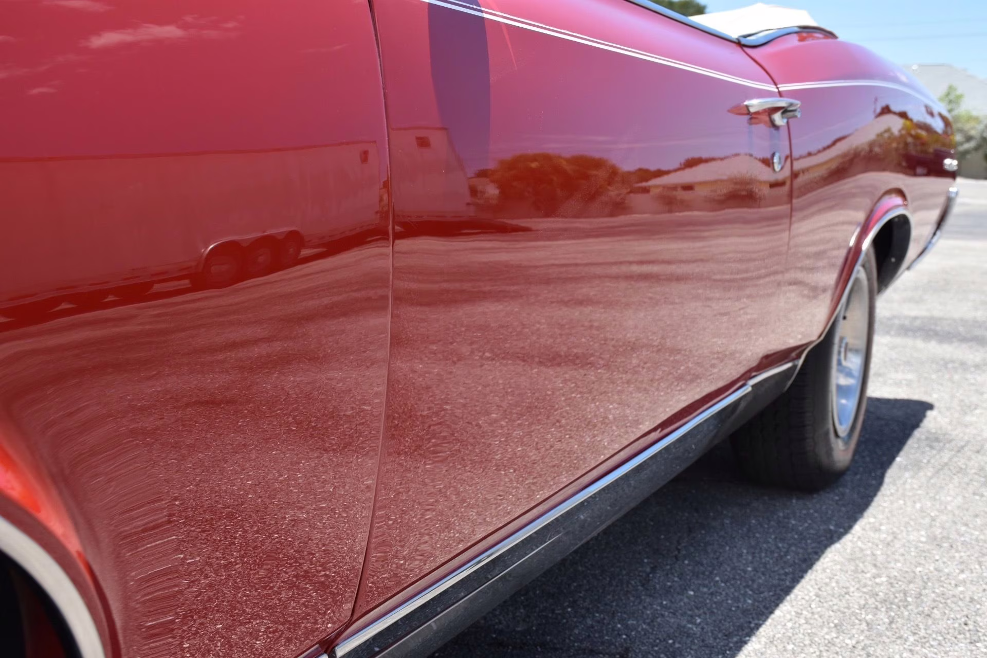 1967 Red Pontiac GTO