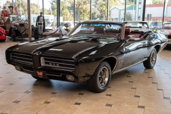 1969 Starlight Black Pontiac GTO