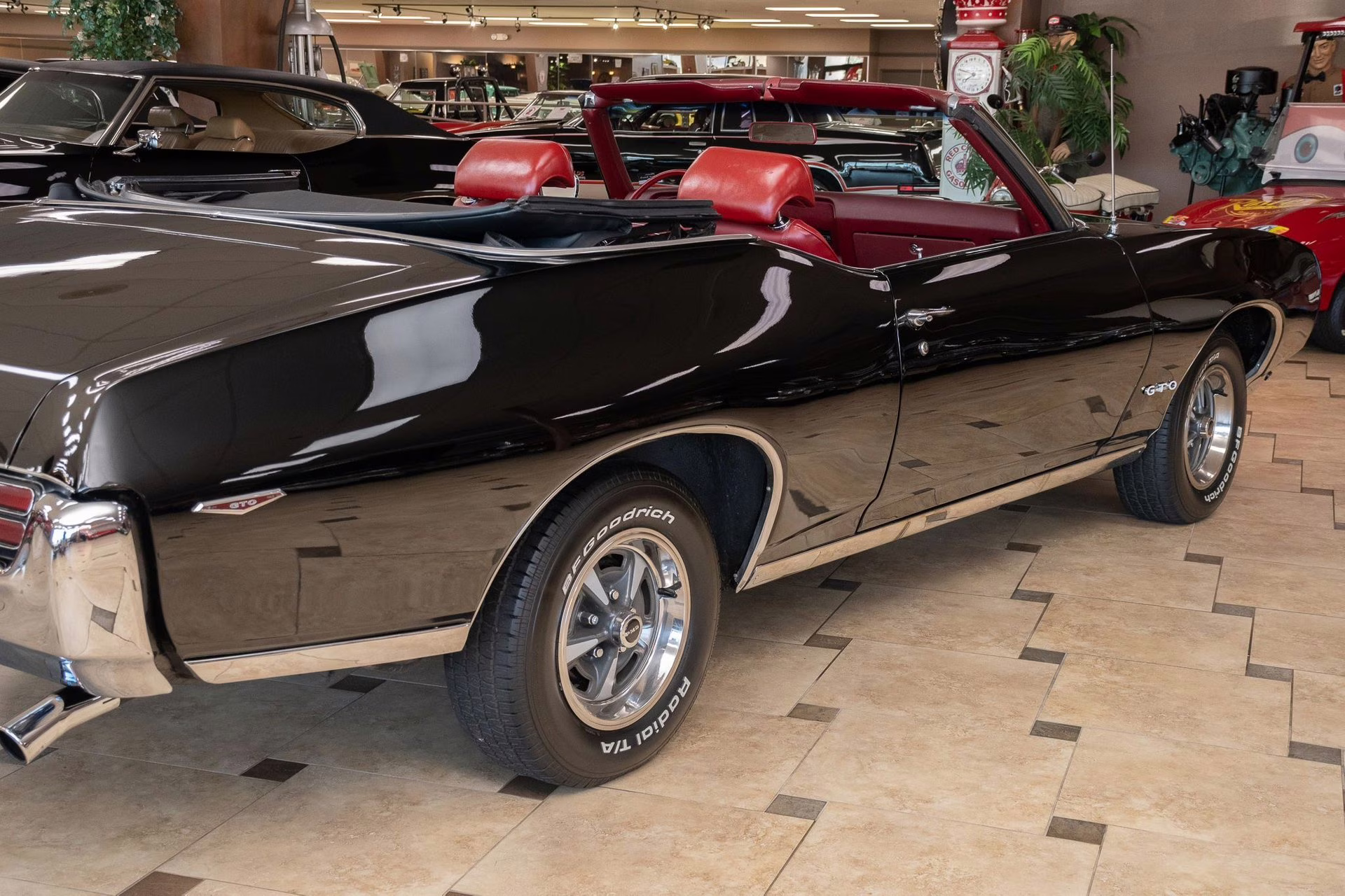 1969 Starlight Black Pontiac GTO