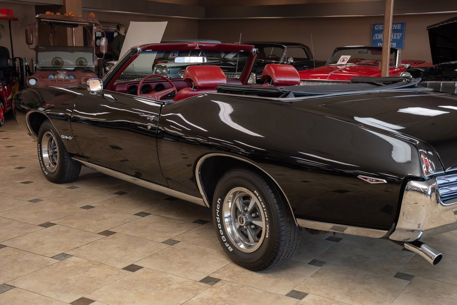 1969 Starlight Black Pontiac GTO