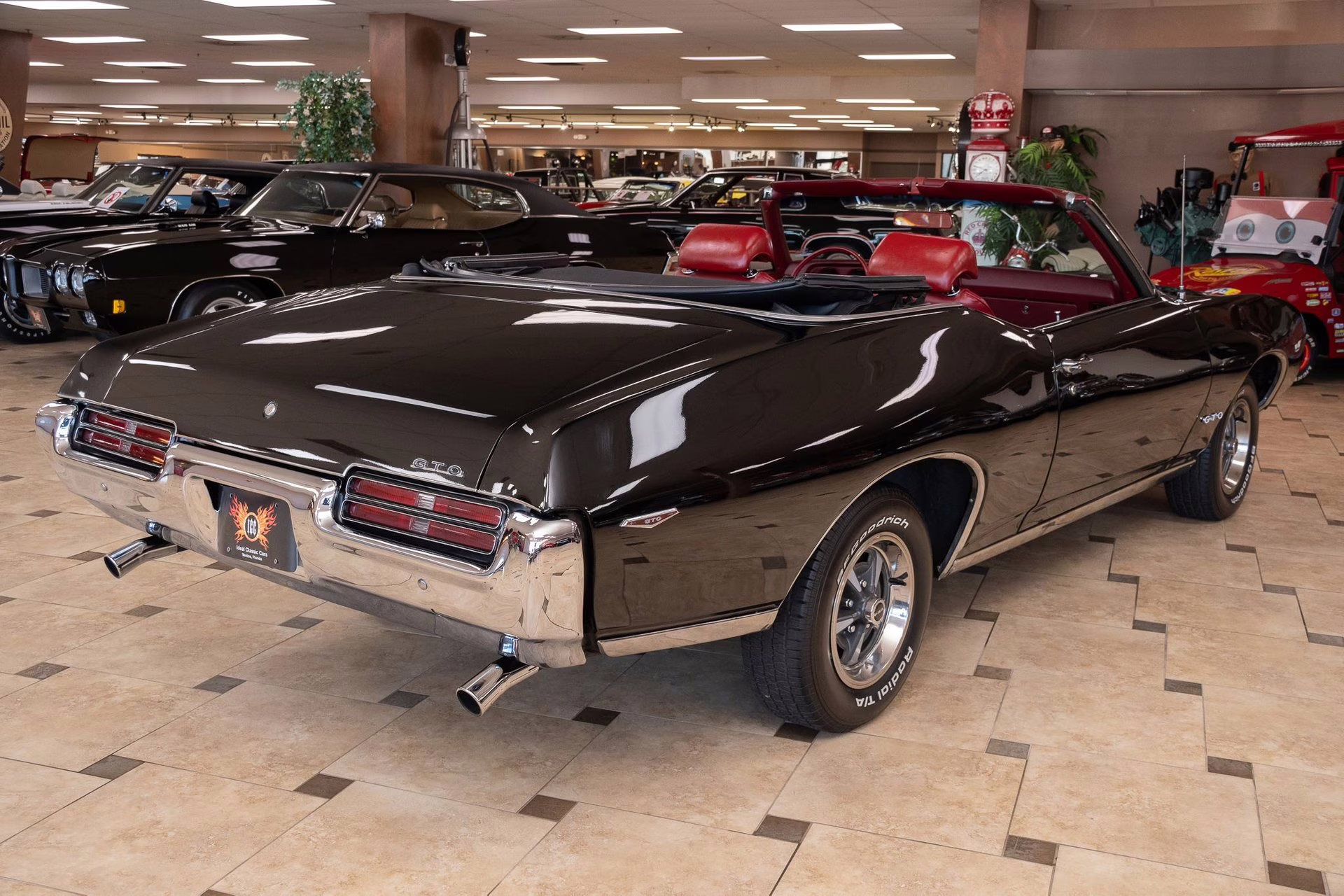 1969 Starlight Black Pontiac GTO