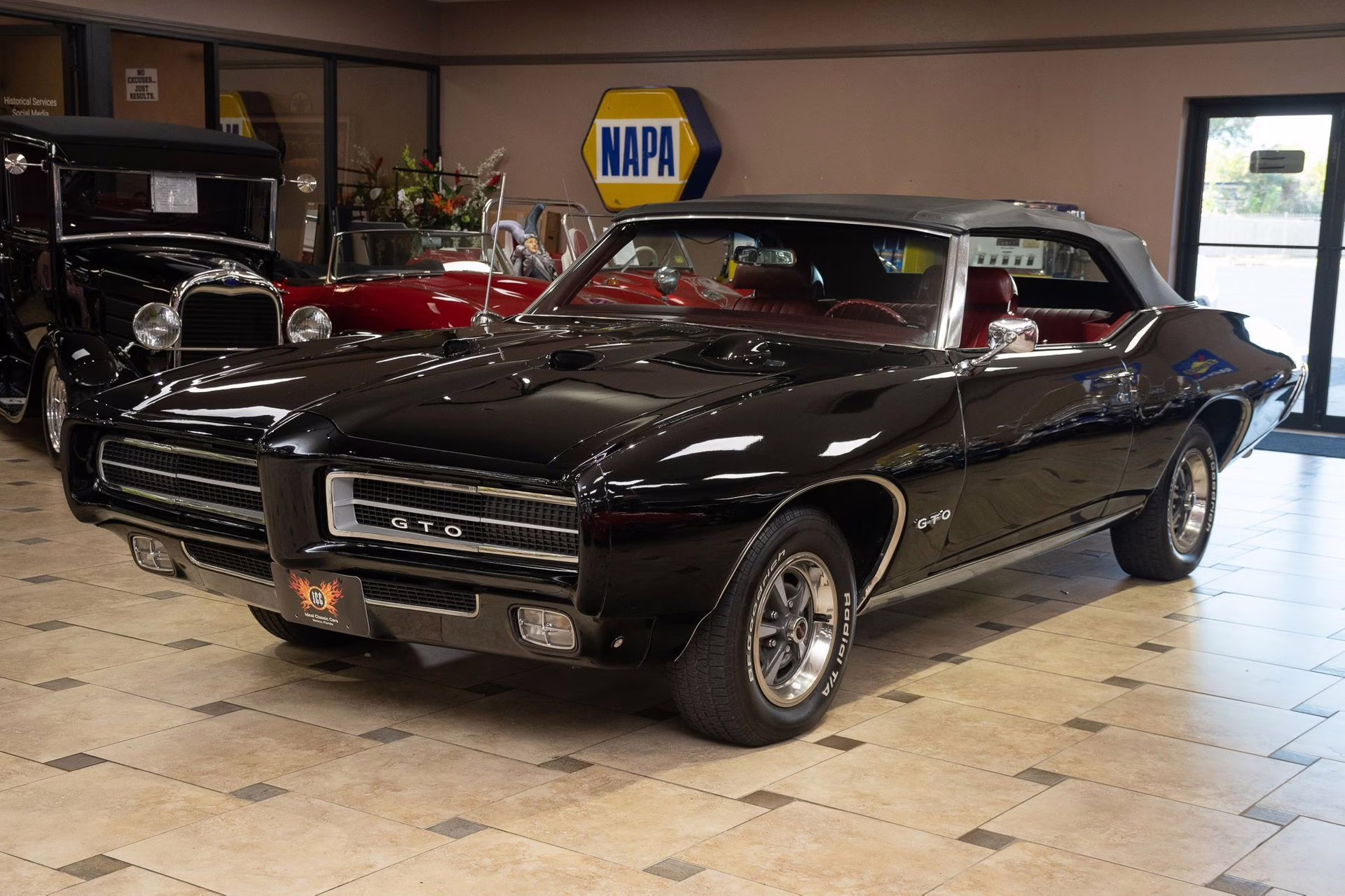 1969 Starlight Black Pontiac GTO