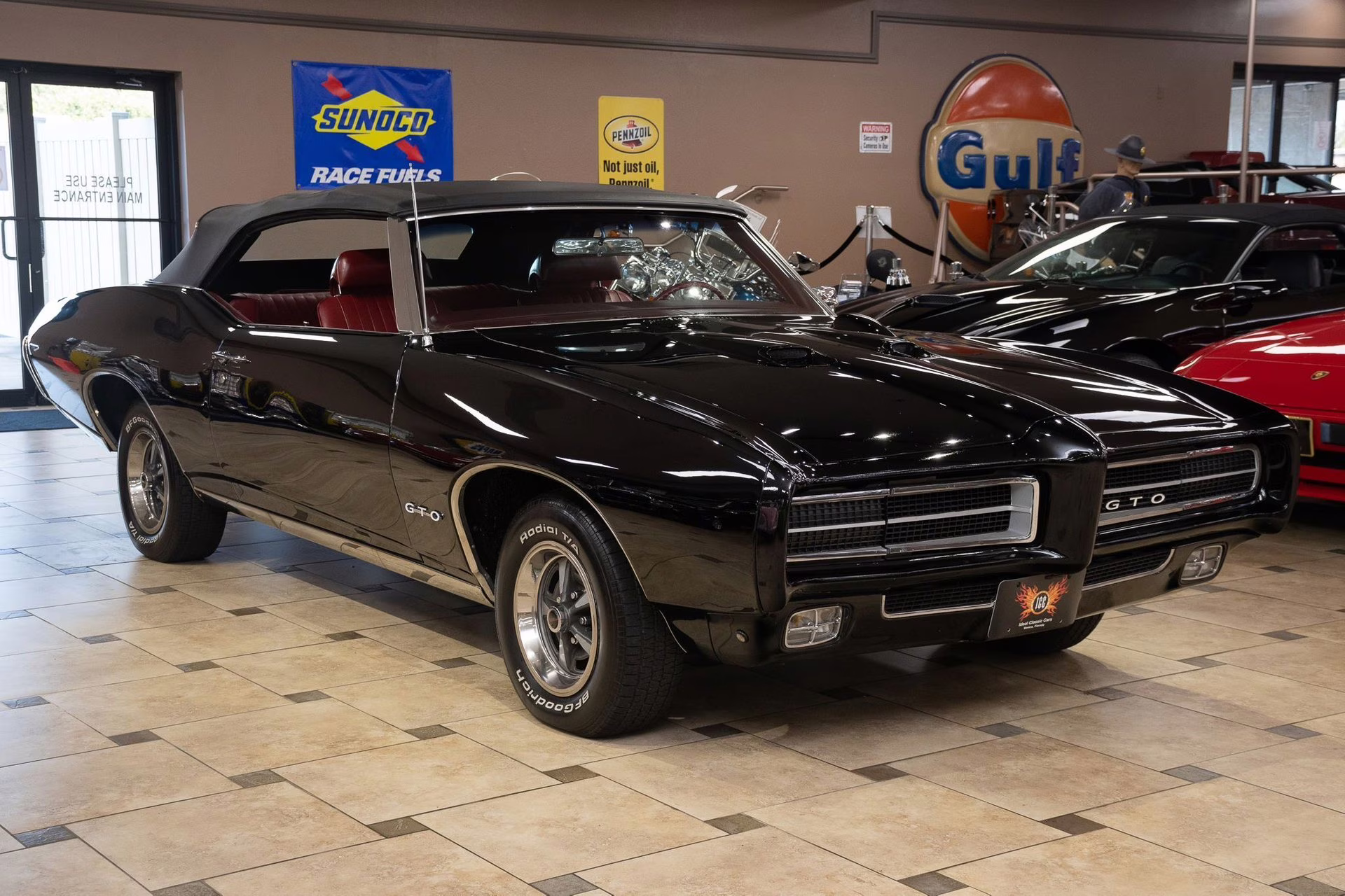 1969 Starlight Black Pontiac GTO