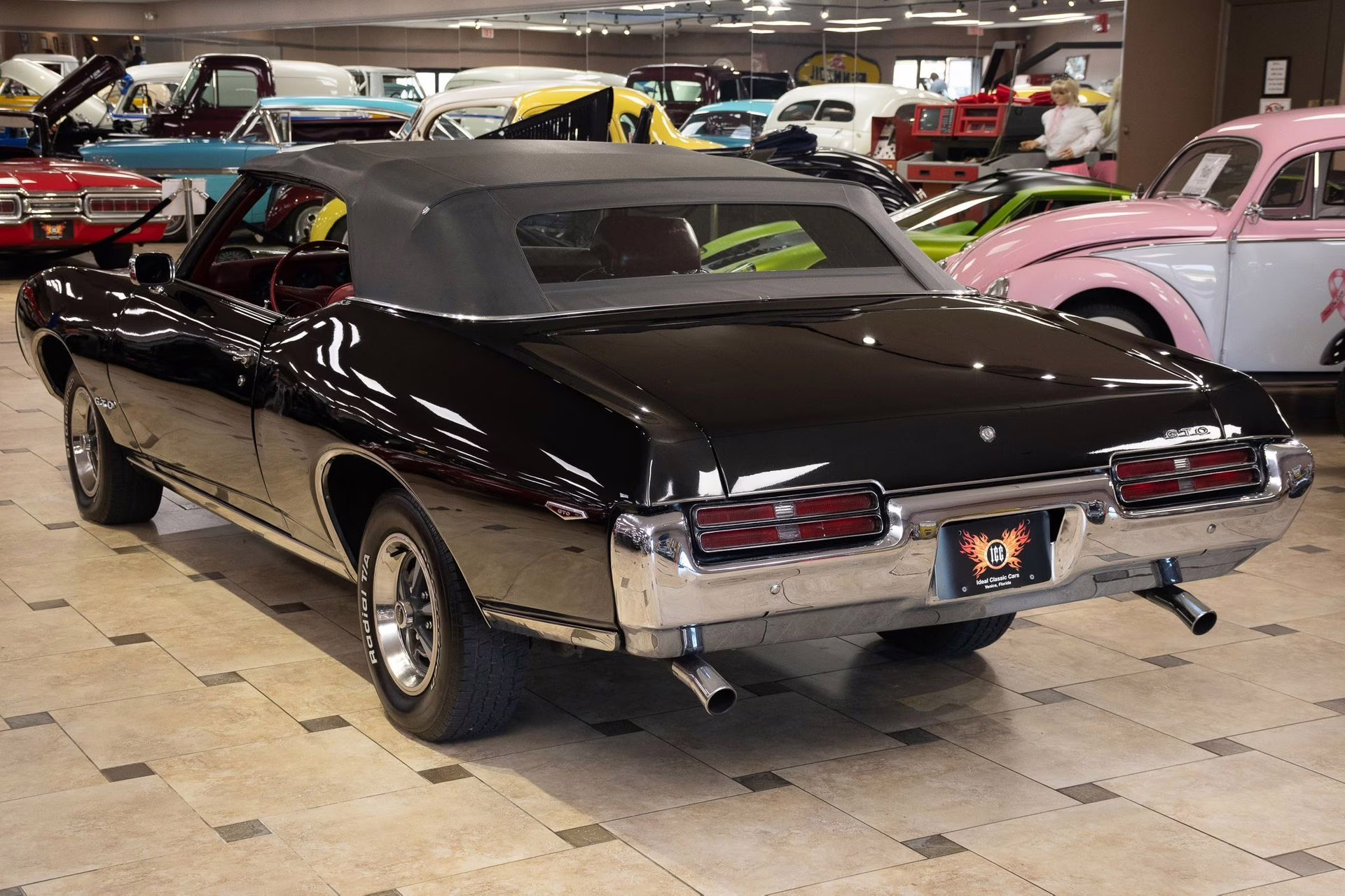 1969 Starlight Black Pontiac GTO