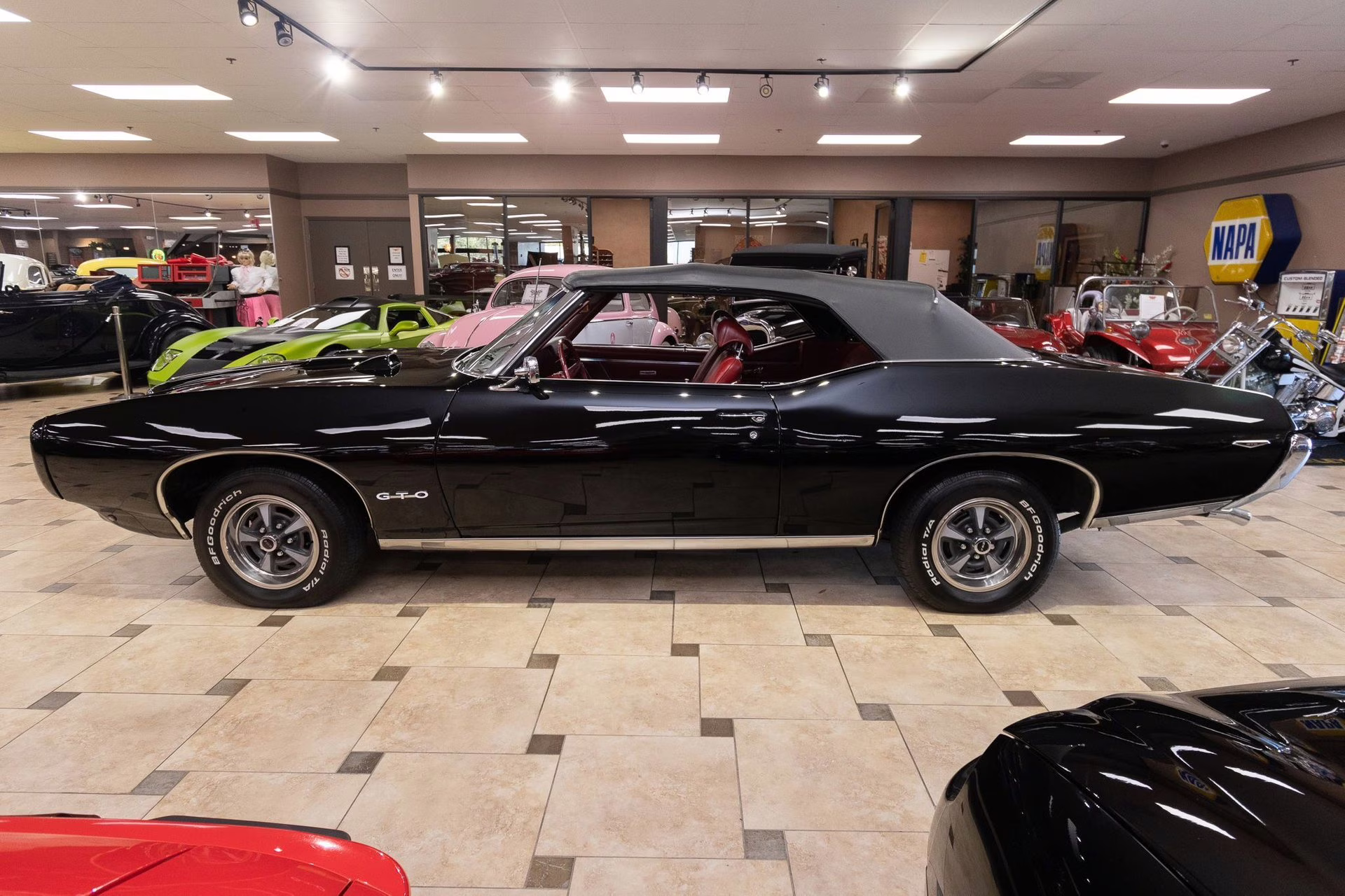 1969 Starlight Black Pontiac GTO