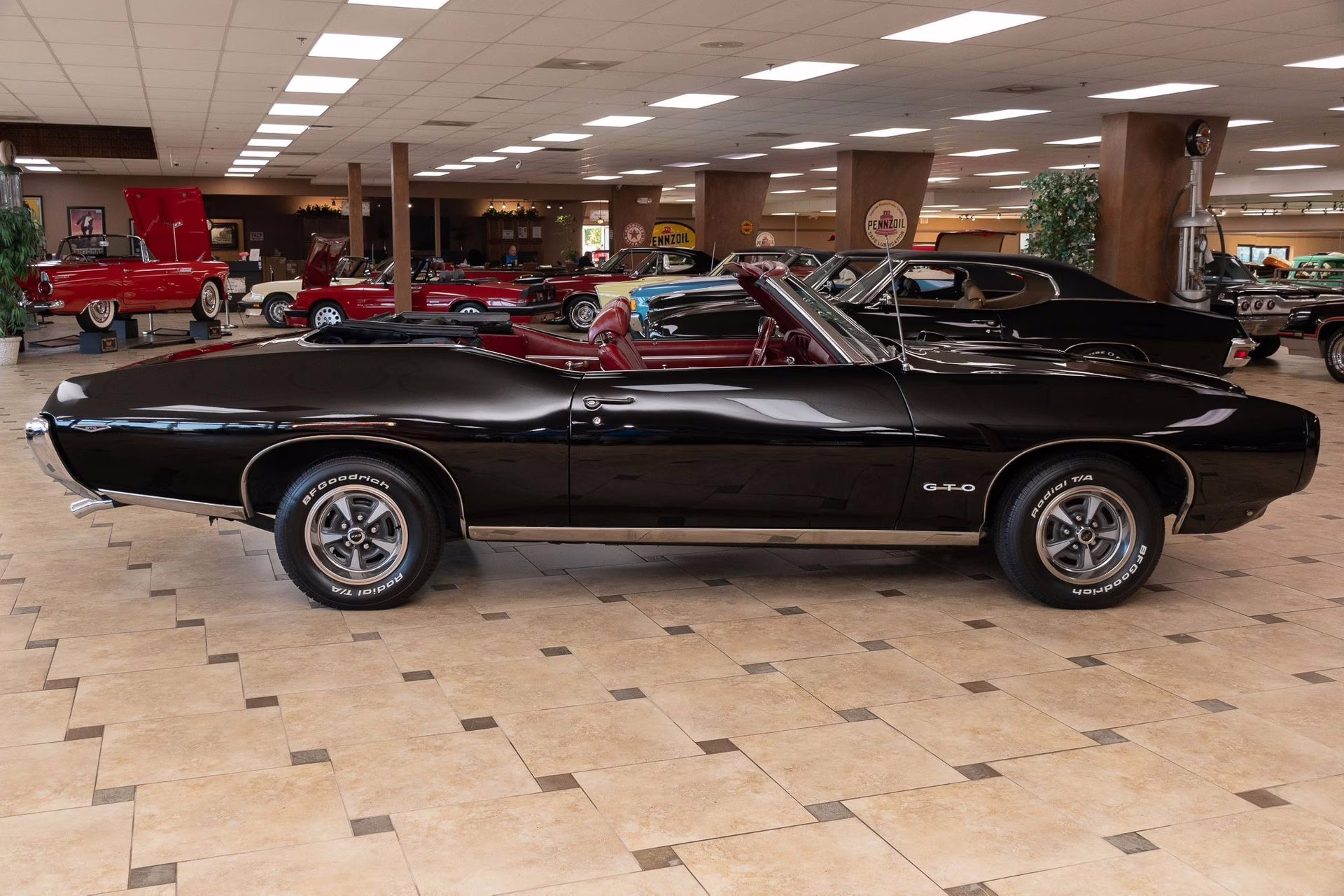 1969 Starlight Black Pontiac GTO